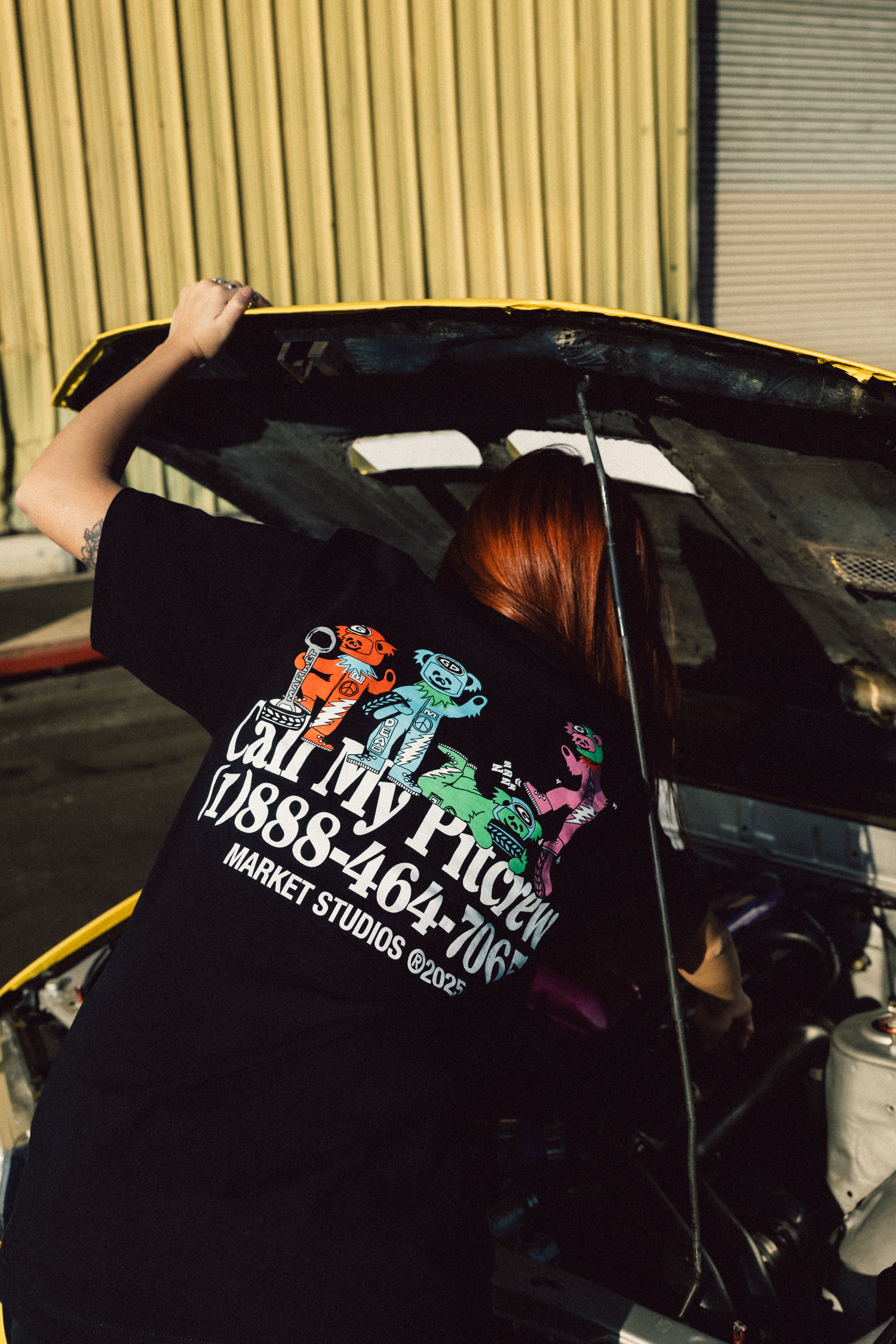 GD X MARKET CALL MY PITCREW T-SHIRT