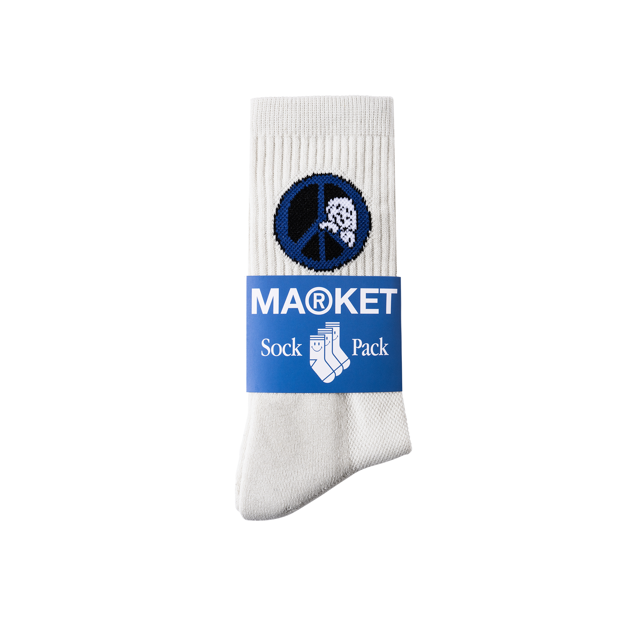 MARKET clothing brand ALONE AT PEACE SOCKS. Find more graphic tees, socks, hats and small goods at MarketStudios.com. Formally Chinatown Market.