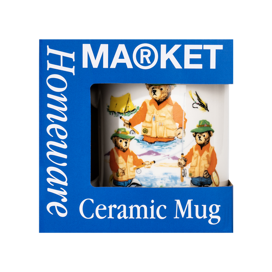 MARKET clothing brand SPORTSMAN BEAR MUG. Find more homegoods and graphic tees at MarketStudios.com. Formally Chinatown Market. 