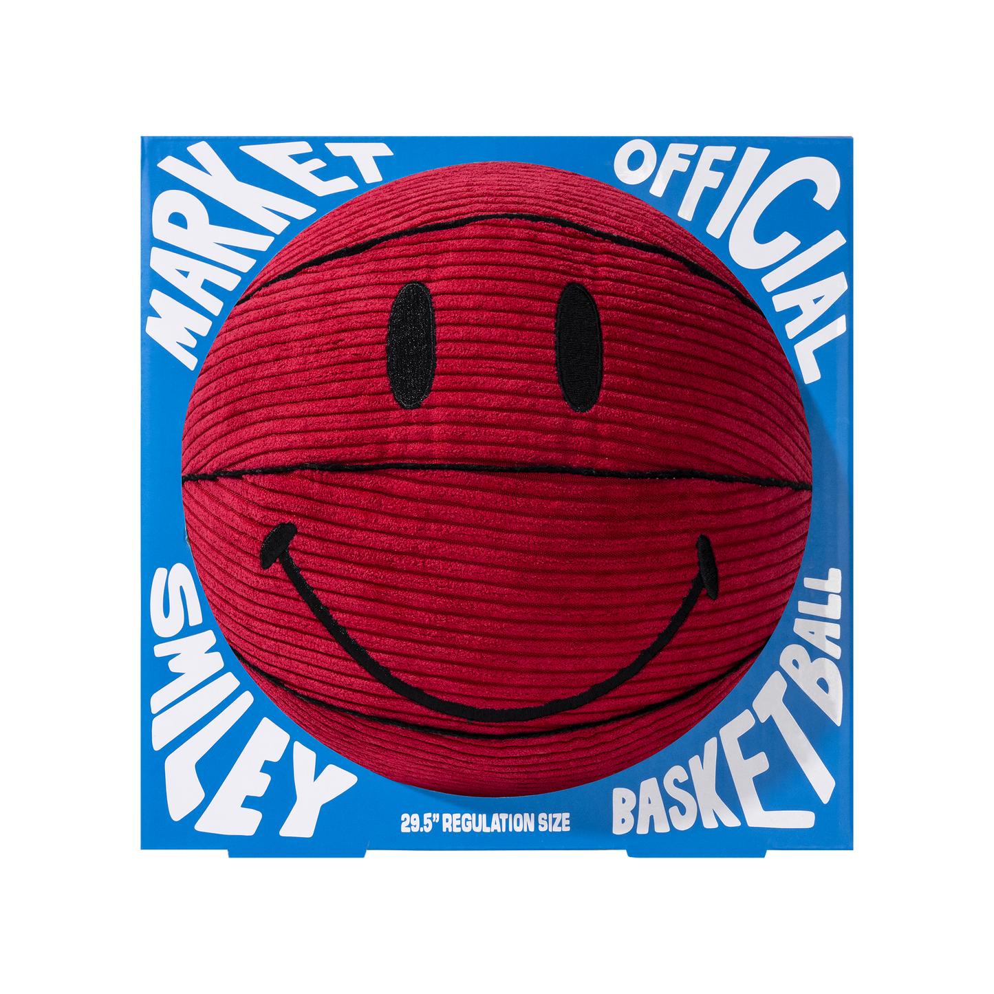 MARKET clothing brand SMILEY DEVIL PLUSH BASKETBALL. Find more homegoods and graphic tees at MarketStudios.com. Formally Chinatown Market. 
