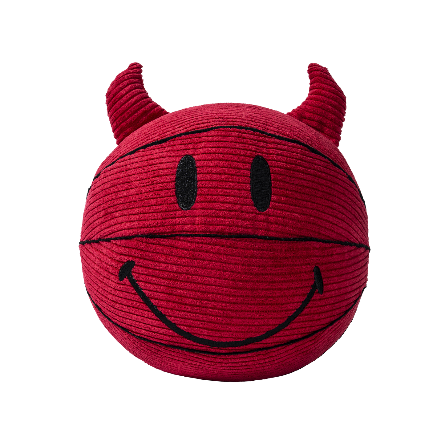 MARKET clothing brand SMILEY DEVIL PLUSH BASKETBALL. Find more homegoods and graphic tees at MarketStudios.com. Formally Chinatown Market. 