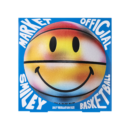 MARKET clothing brand SMILEY NEAR SIGHTED BASKETBALL. Find more basketballs, sporting goods, homegoods and graphic tees at MarketStudios.com. Formally Chinatown Market. 