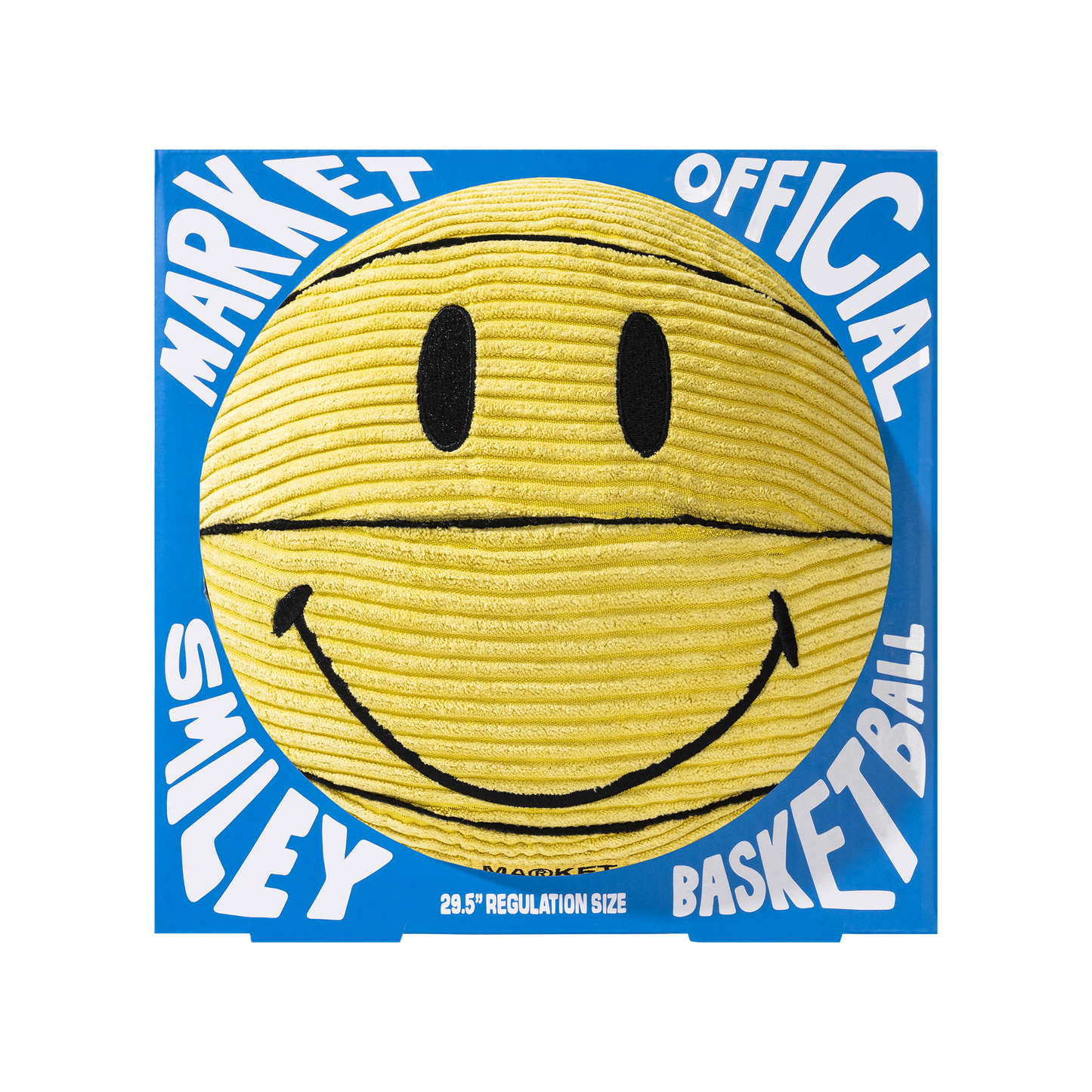 SMILEY PLUSH BASKETBALL