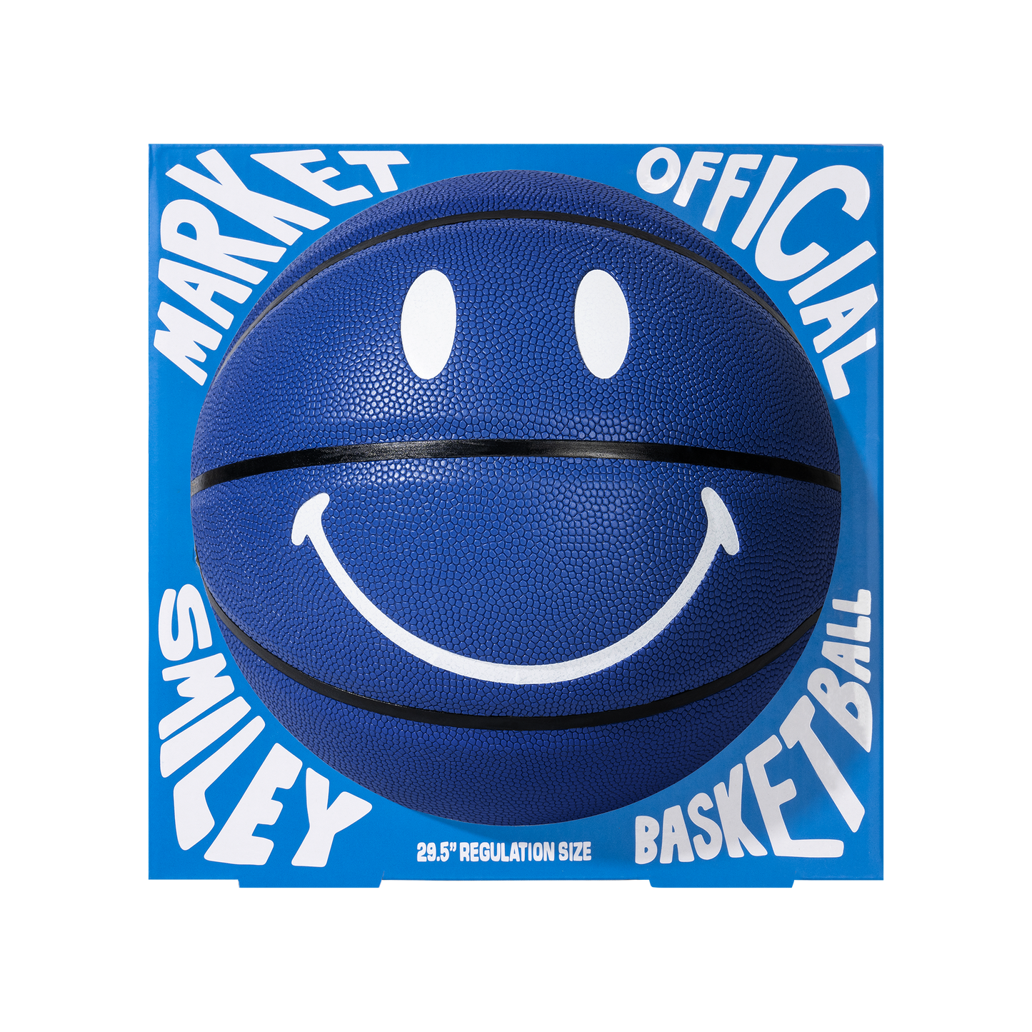 SMILEY BLUE BASKETBALL