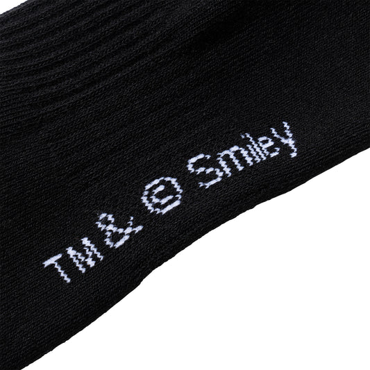 MARKET clothing brand SMILEY SUNRISE SOCKS. Find more graphic tees, socks, hats and small goods at MarketStudios.com. Formally Chinatown Market.
