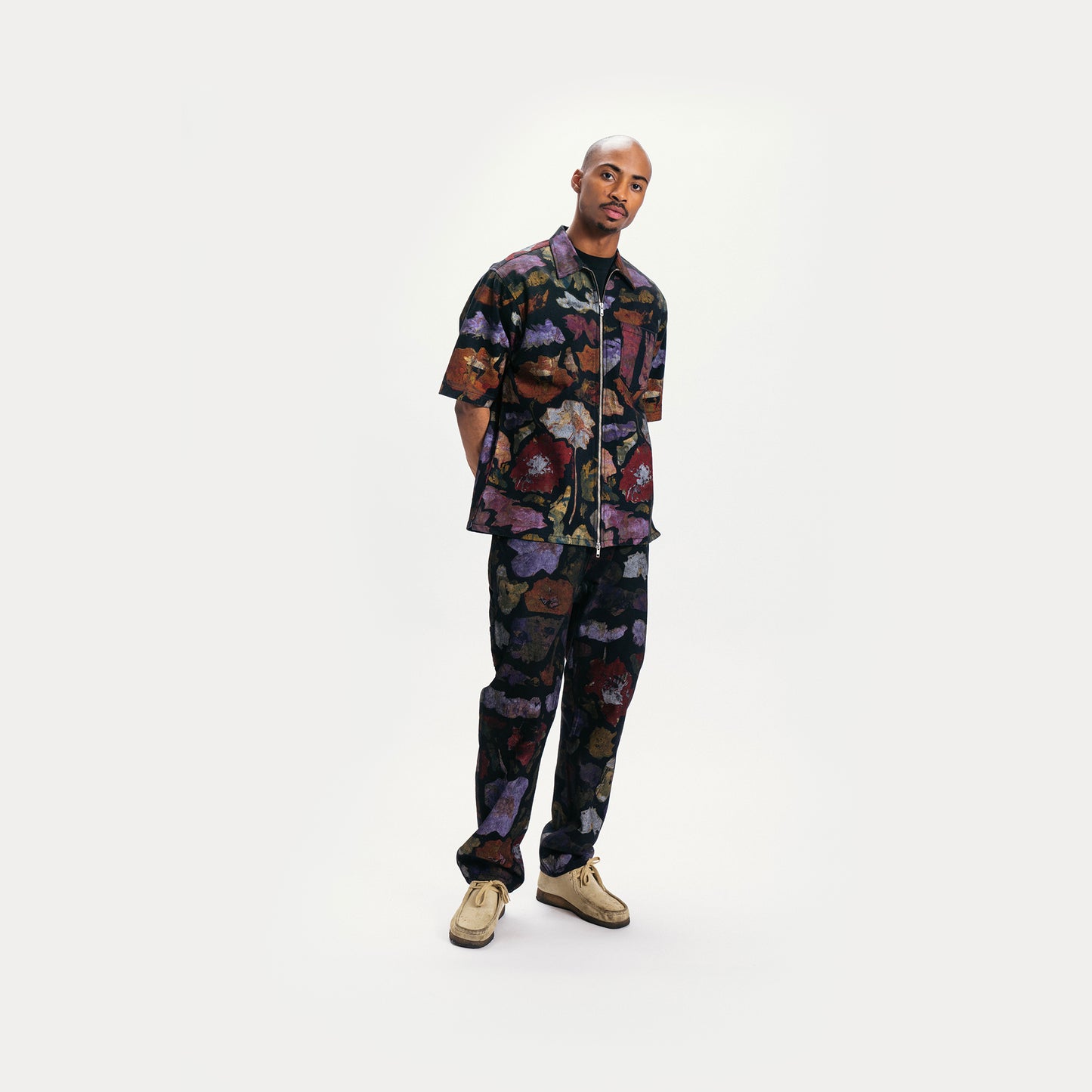 IMPRESSION FULL ZIP WORK SHIRT