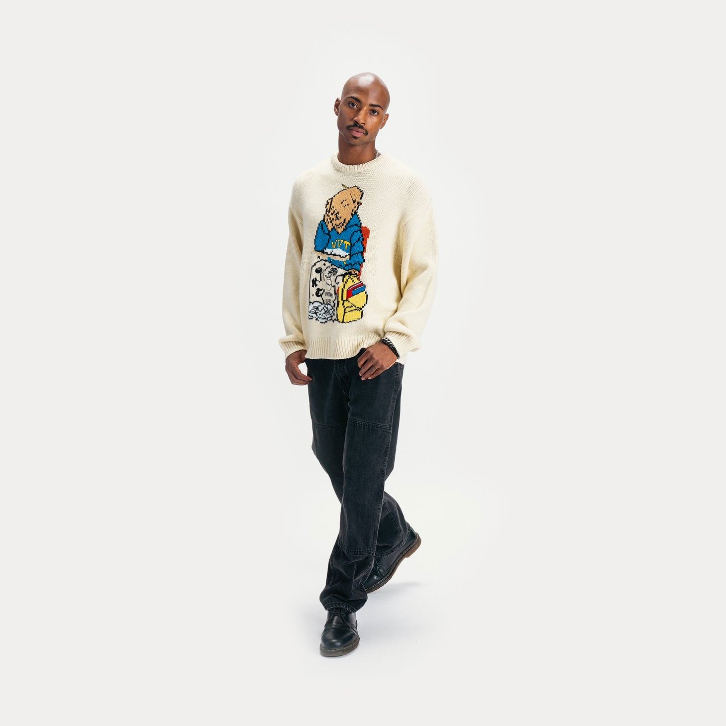 MAKING THE GRADE BEAR SWEATER