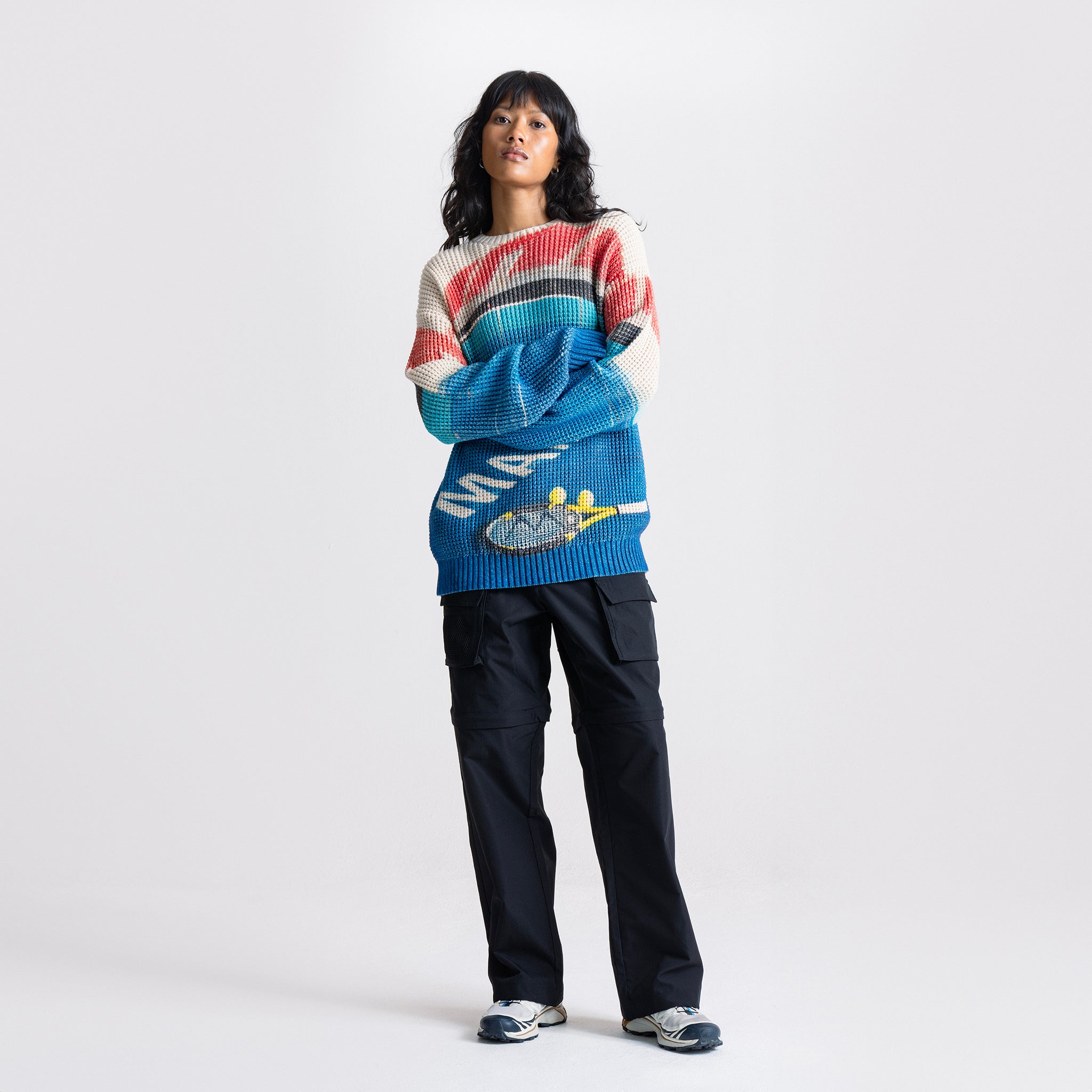 MARKET clothing brand CAJA MAGICA SWEATER. Find more graphic tees, jackets, cardigans and more at MarketStudios.com. Formally Chinatown Market.