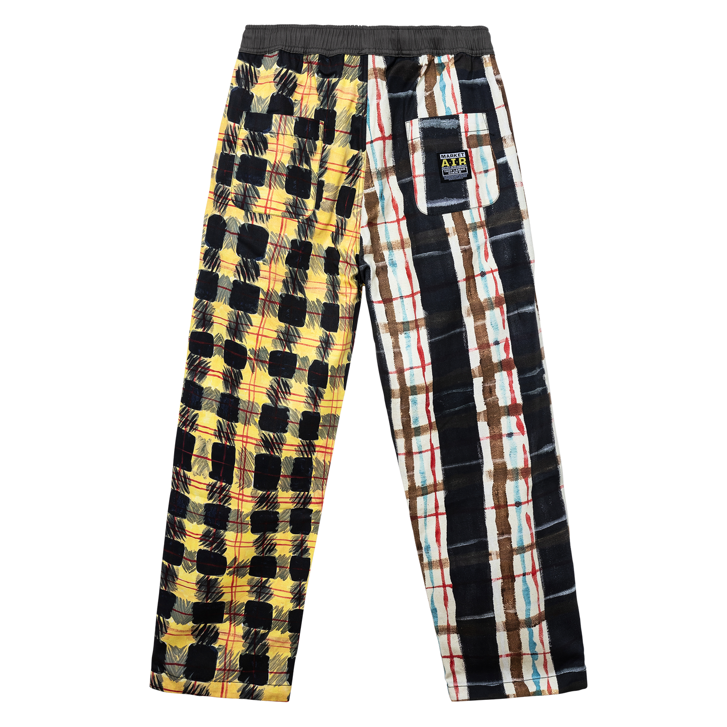 MARKET clothing brand MARKET AIR TROY PLAID PANT. Find more graphic tees, sweatpants, shorts and more bottoms at MarketStudios.com. Formally Chinatown Market. 
