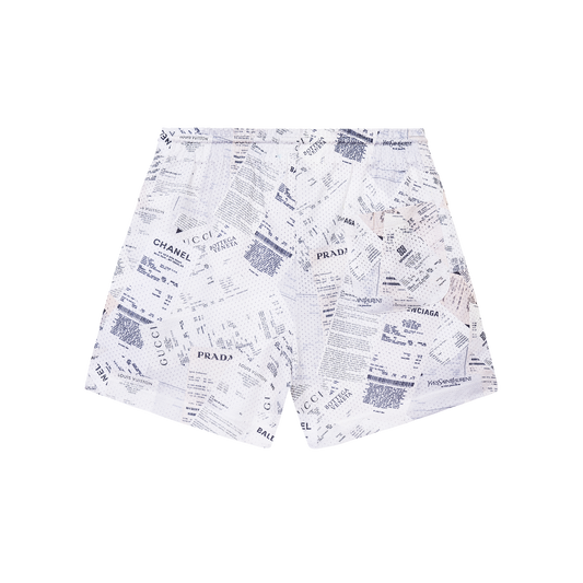 MARKET clothing brand SC DESIGNER RECEIPTS MESH SHORTS. Find more graphic tees, sweatpants, shorts and more bottoms at MarketStudios.com. Formally Chinatown Market. 