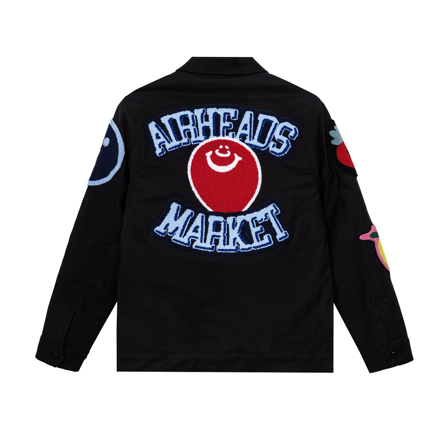 AIRHEADS FLAVOR BLASTED CHENILLE PATCH GARAGE JACKET