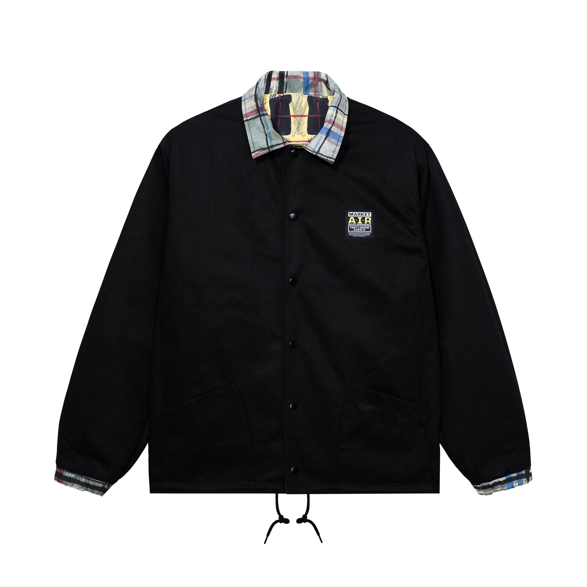 MARKET clothing brand MARKET AIR TROY PLAID JACKET. Find more graphic tees, jackets, cardigans and more at MarketStudios.com. Formally Chinatown Market.