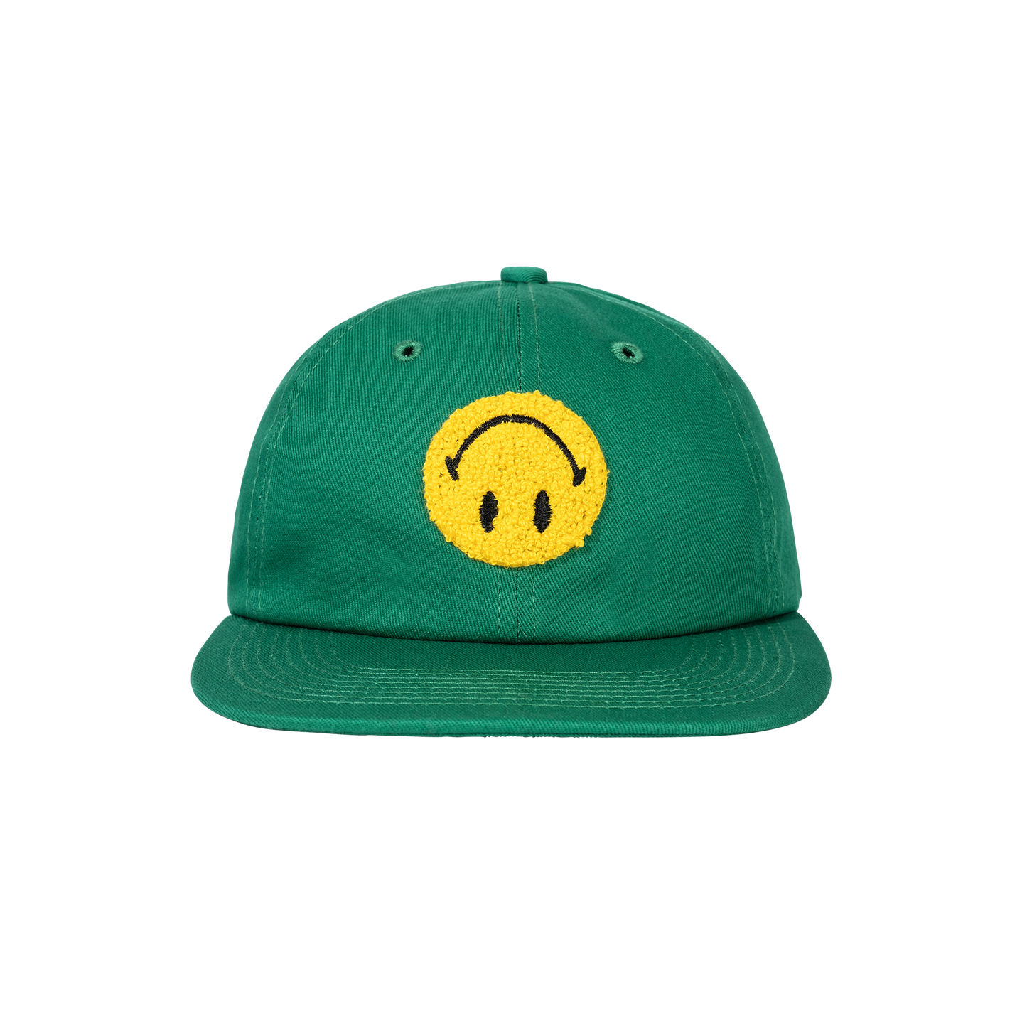 SMILEY UPSIDE DOWN 6 PANEL HAT