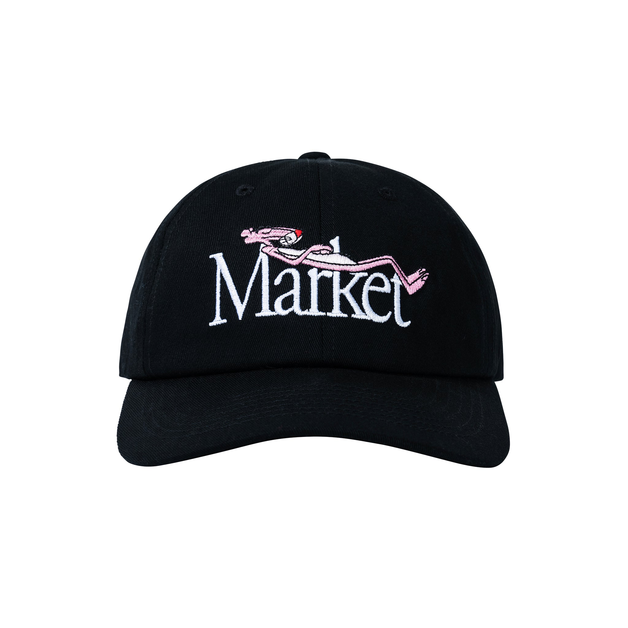 MARKET clothing brand PINK PANTHER SLEEPY 6 PANEL HAT. Find more graphic tees, hats, beanies, hoodies at MarketStudios.com. Formally Chinatown Market.