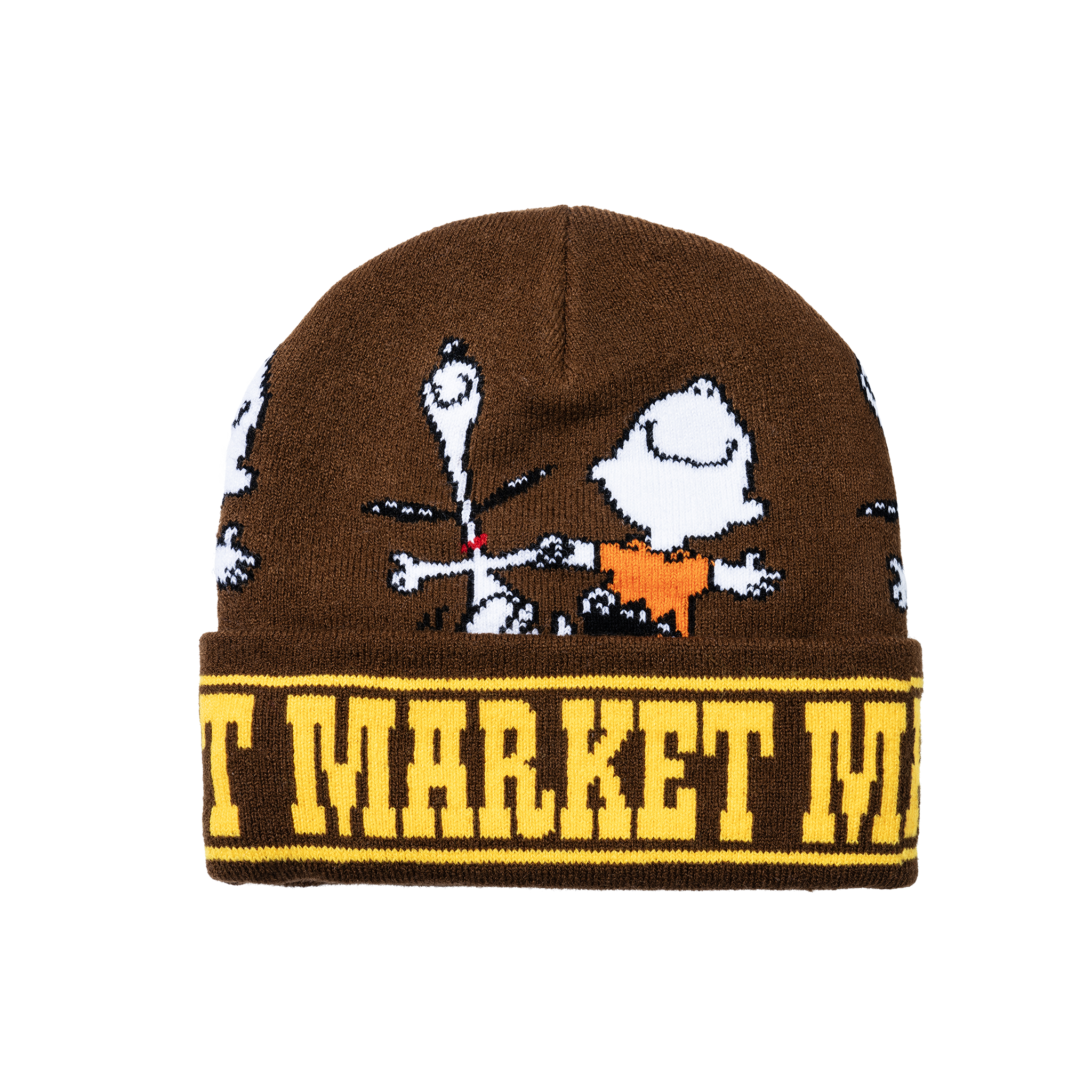 MARKET clothing brand PEANUTS DANCING BEANIE. Find more graphic tees, hats, beanies, hoodies at MarketStudios.com. Formally Chinatown Market.