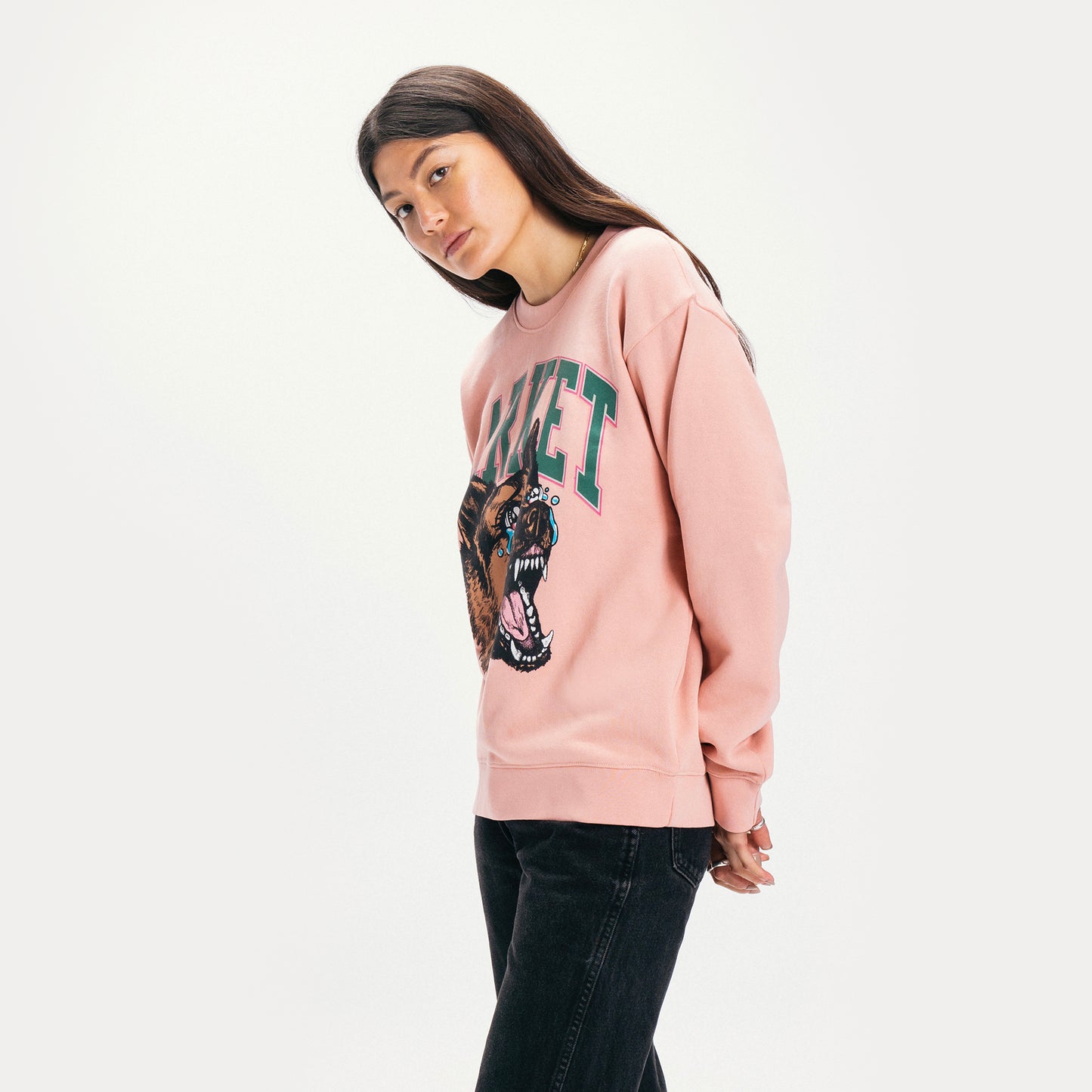 BEWARE CRYING CREWNECK SWEATSHIRT