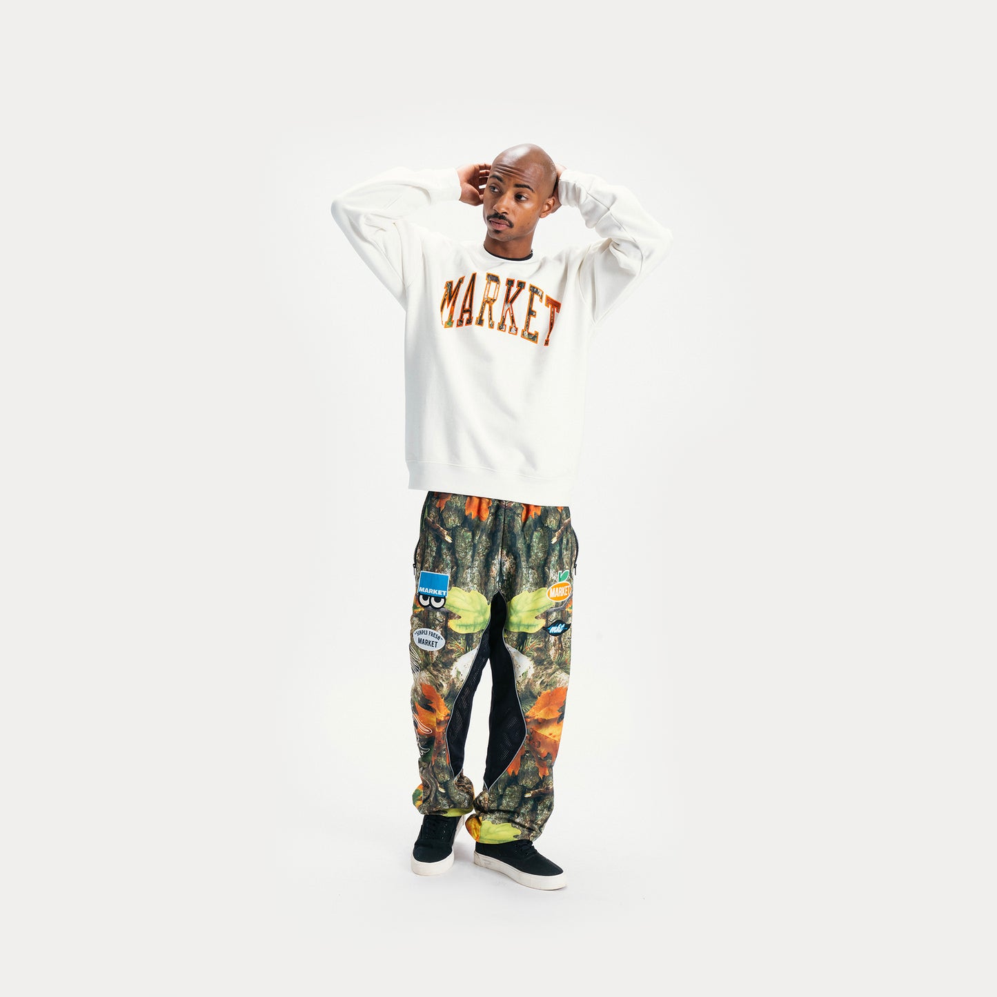 FAUXTREE REVERSIBLE TRACK PANTS