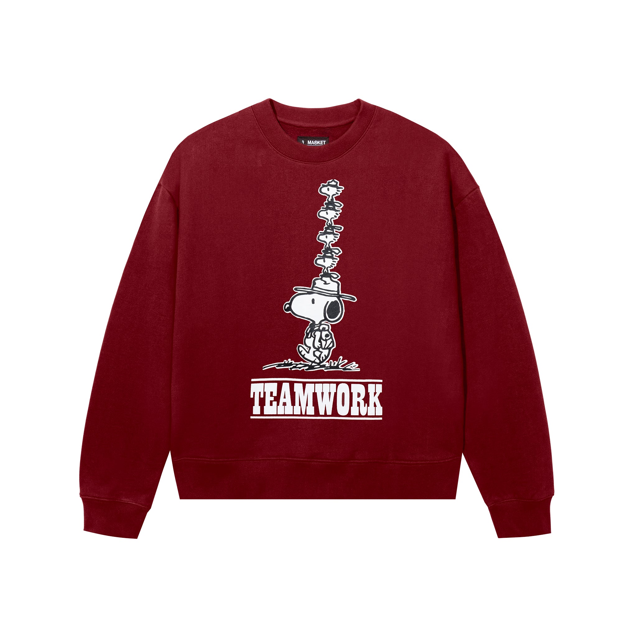 PEANUTS TEAMWORK CREWNECK ONLINE MARKET STUDIOS