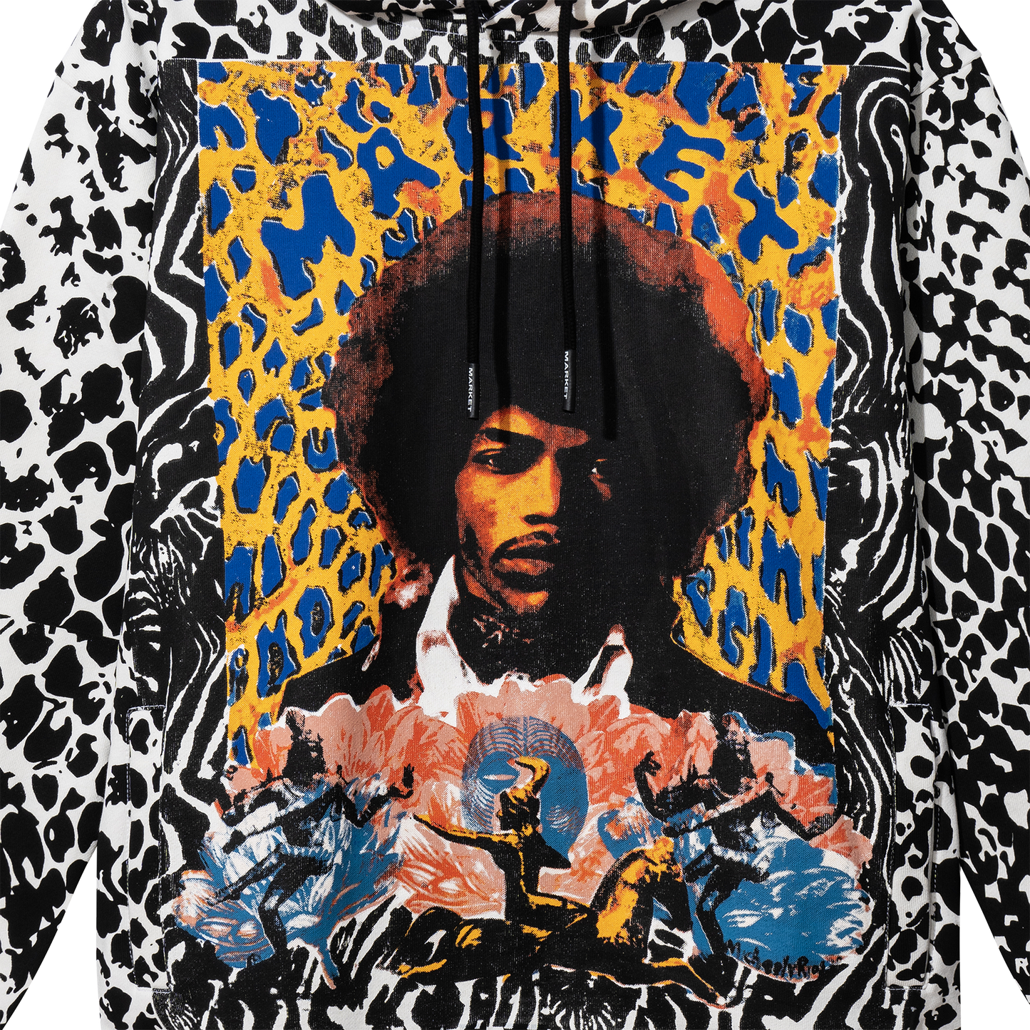 MARKET HENDRIX AOP HOODIE