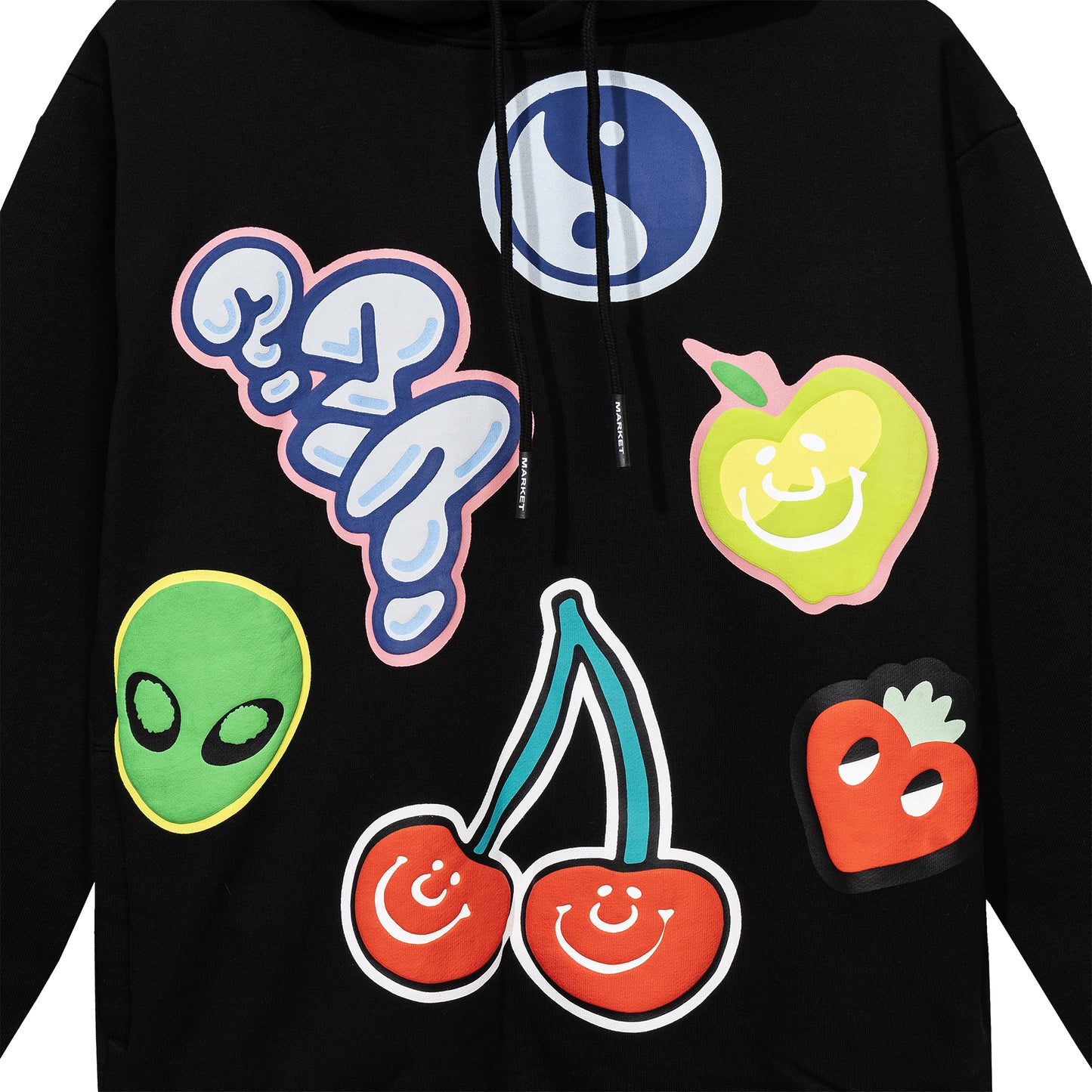 AIRHEADS FLAVOR BLASTED PUFF PRINT HOODIE