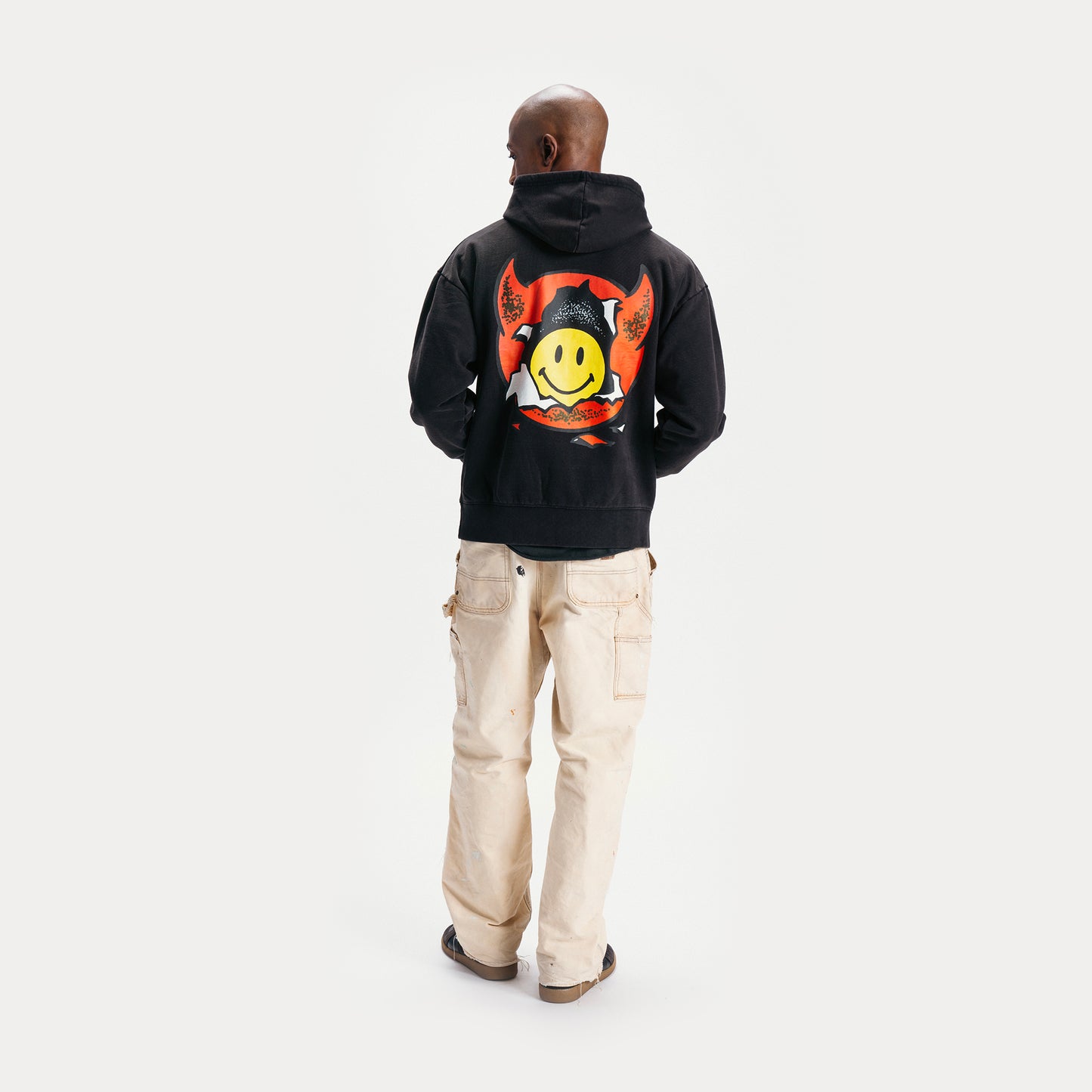 SMILEY INNER PEACE PULLOVER HOODIE
