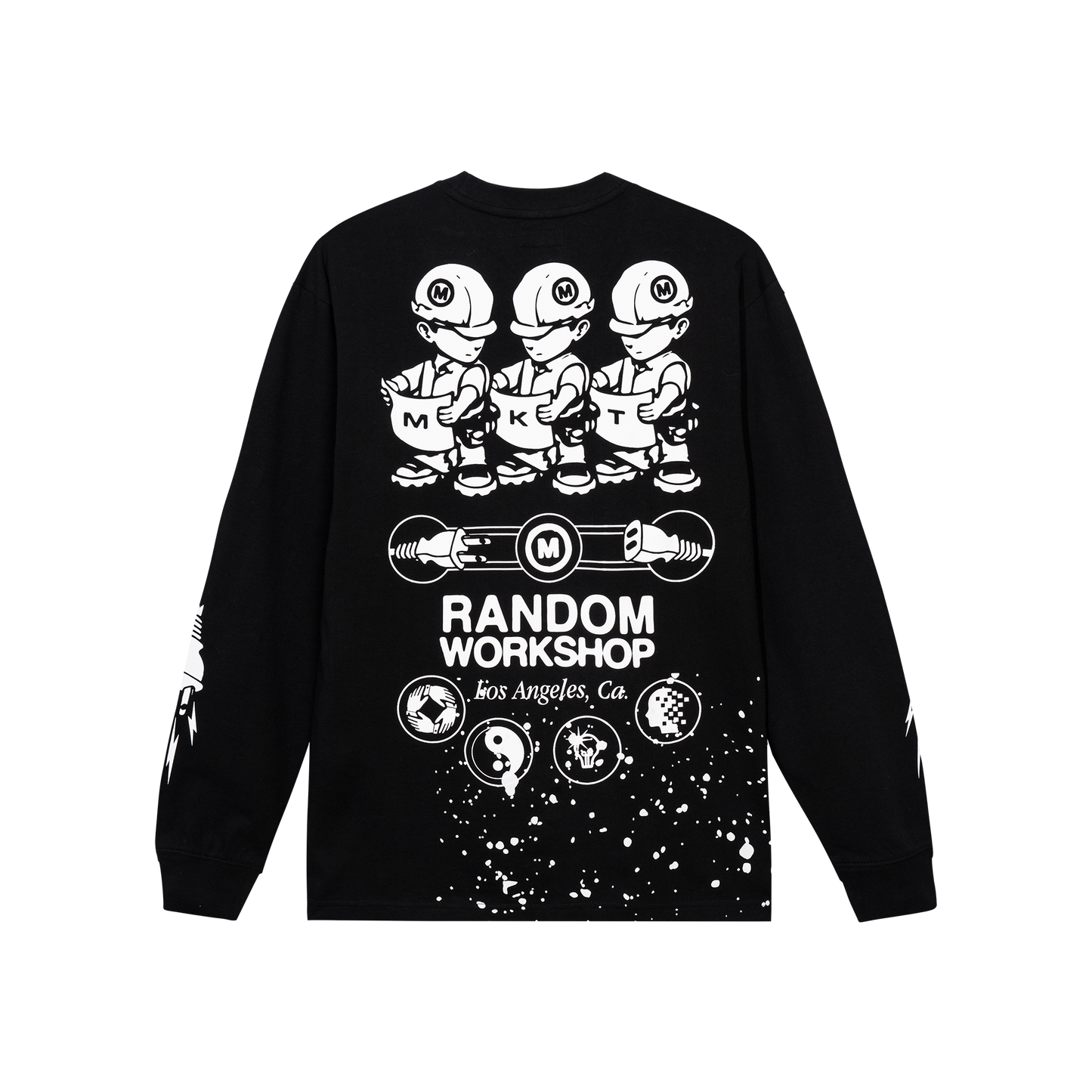 PLAN CHECK LONGSLEEVE T-SHIRT