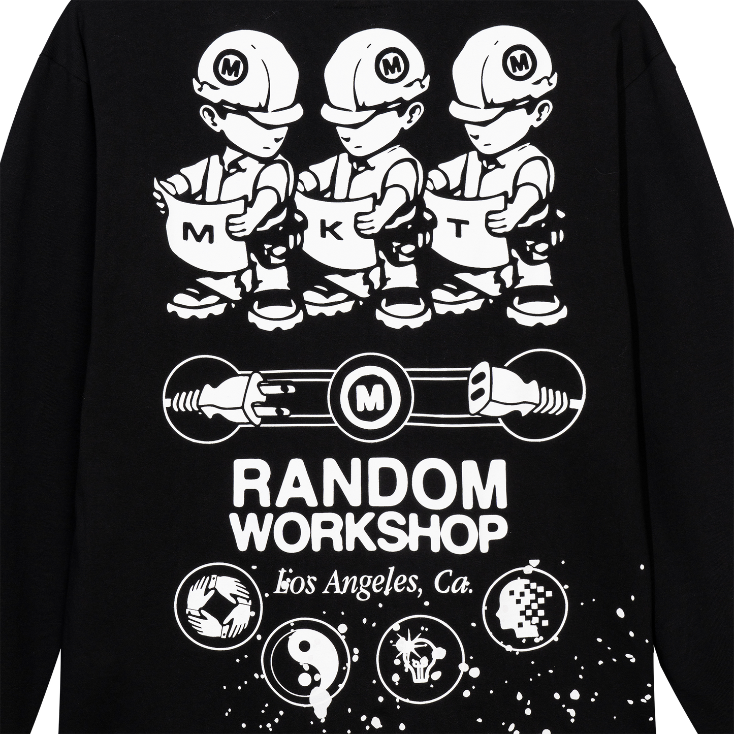 PLAN CHECK LONGSLEEVE T-SHIRT