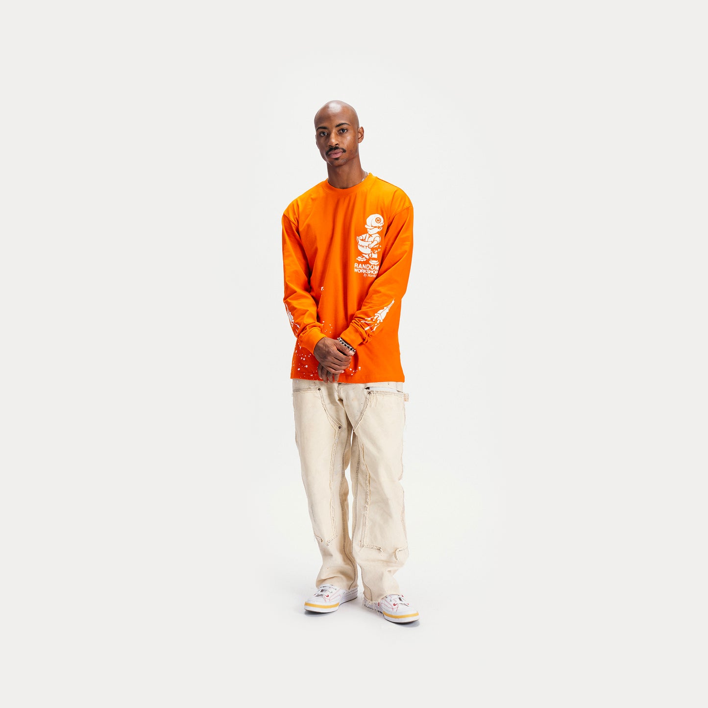 PLAN CHECK LONGSLEEVE T-SHIRT