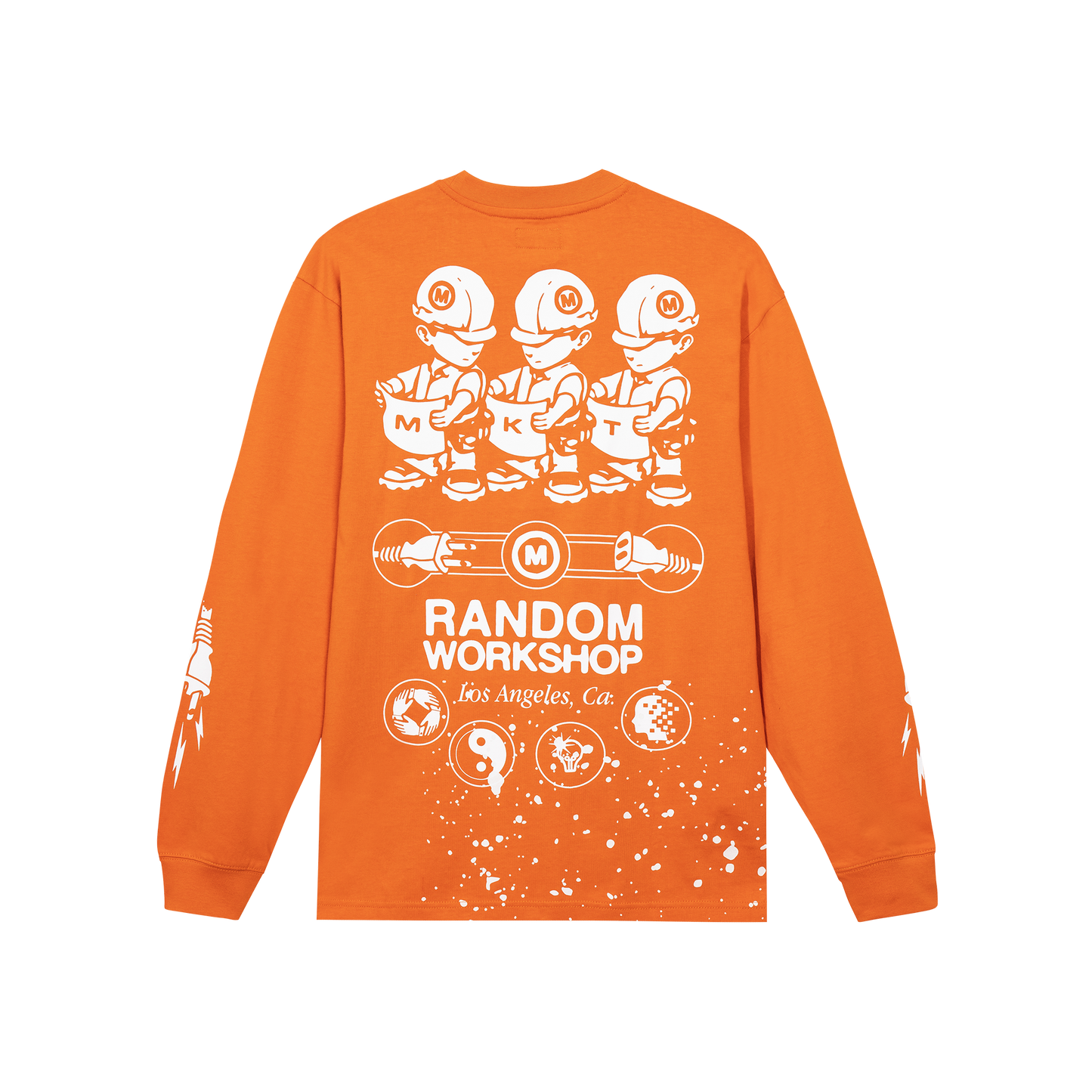 PLAN CHECK LONGSLEEVE T-SHIRT