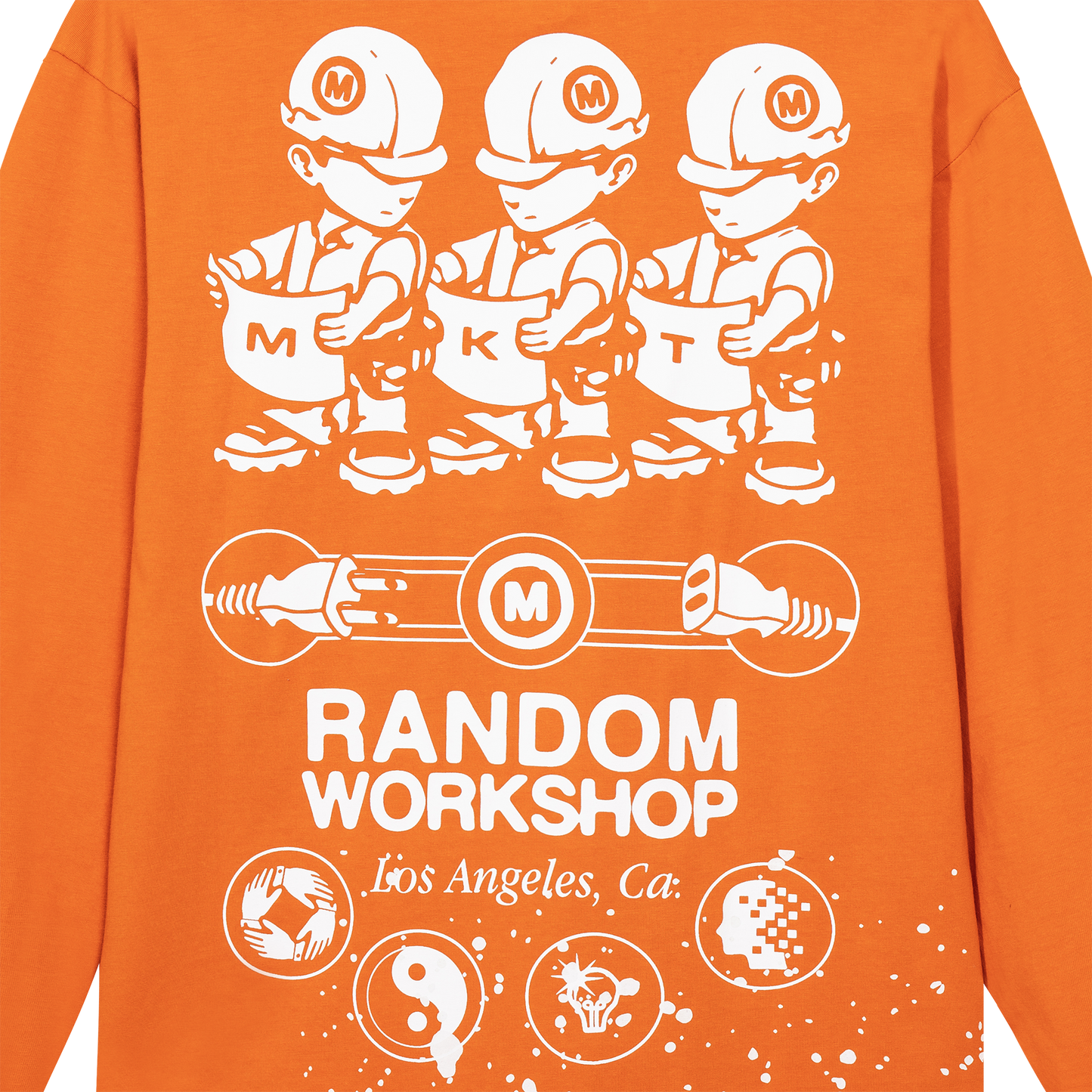 PLAN CHECK LONGSLEEVE T-SHIRT