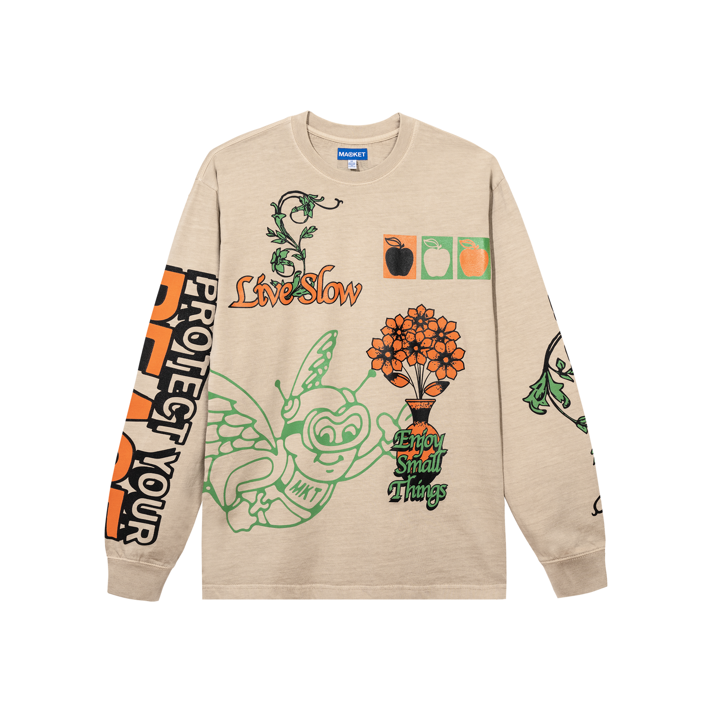 STEP LIGHTLY LS T-SHIRT