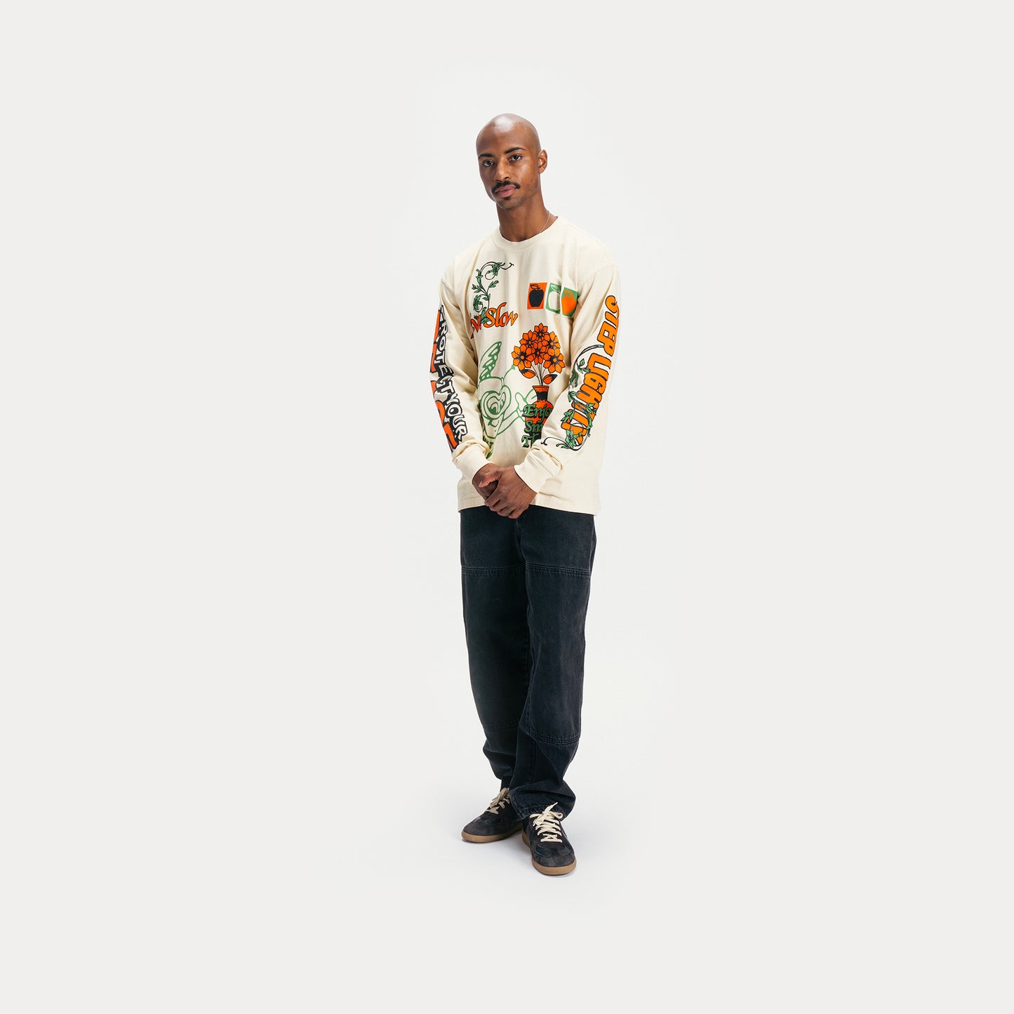 STEP LIGHTLY LS T-SHIRT
