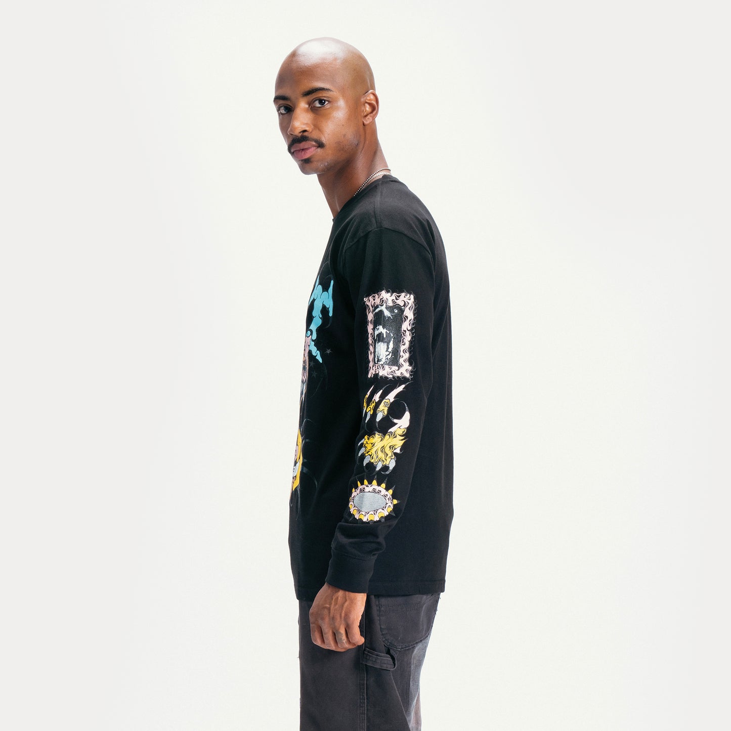 WARPED BEWARE LS T-SHIRT