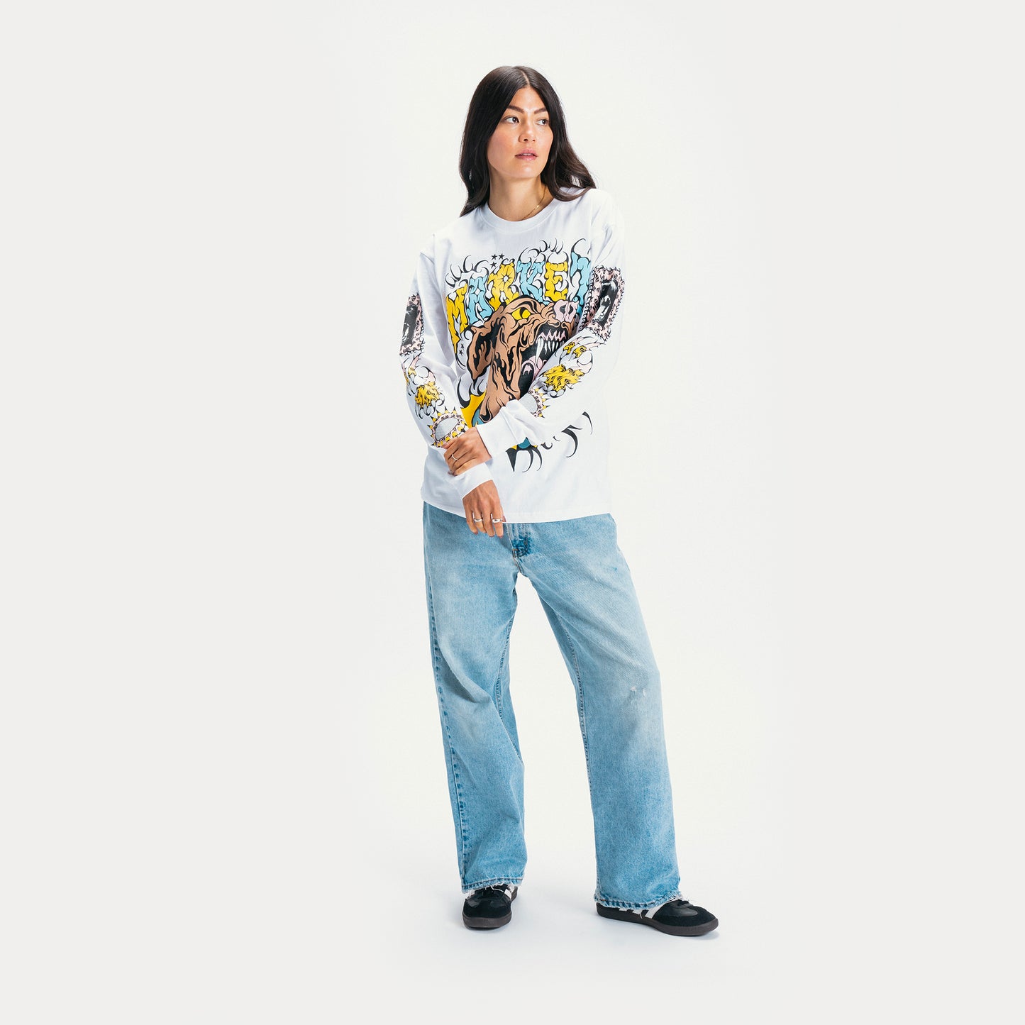 WARPED BEWARE LS T-SHIRT