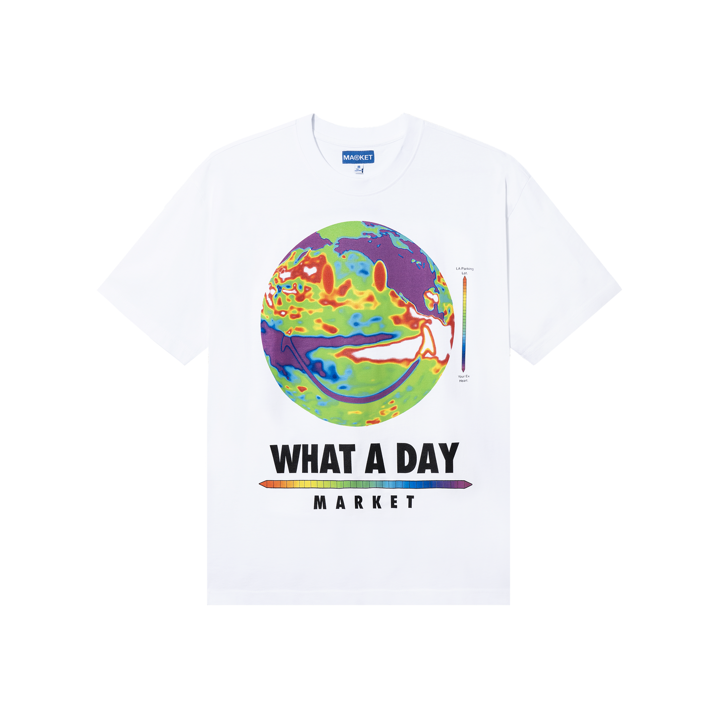 SMILEY WHAT A DAY T-SHIRT