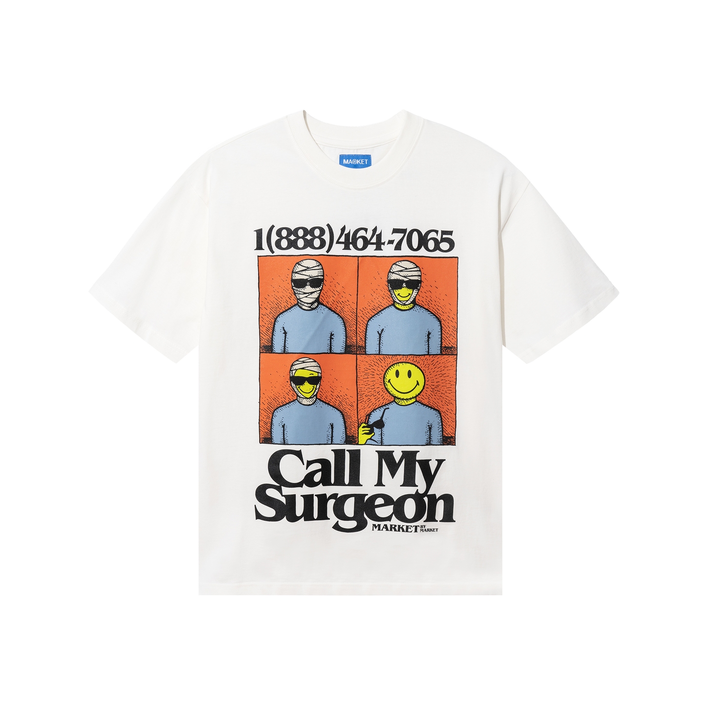 SMILEY CALL MY SURGEON T-SHIRT