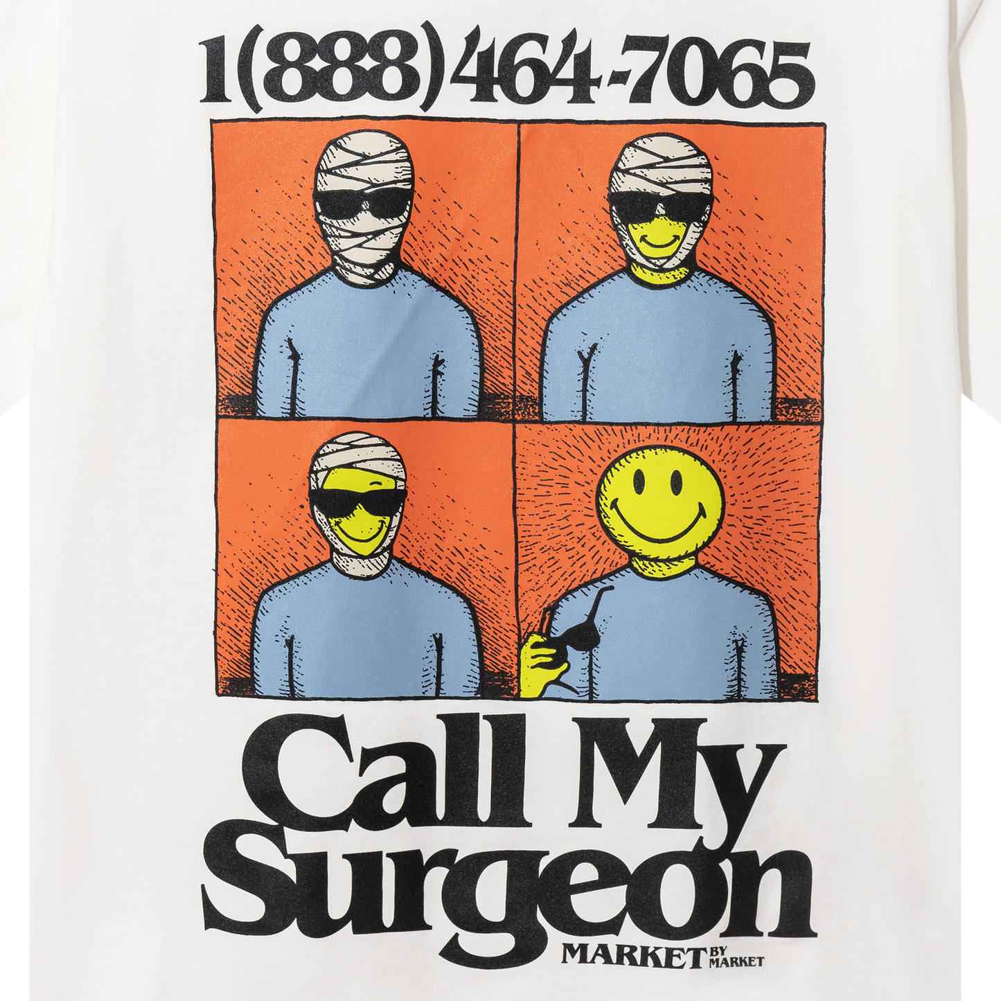 SMILEY CALL MY SURGEON T-SHIRT
