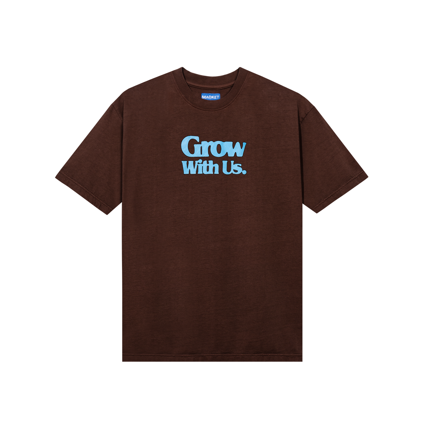 MARKET clothing brand. MARKET graphic tees. Chinatown Market clothing. MARKET Studios t-shirt. 100% Cotton T-Shirt. Graphic Streetwear Tee Shirt. Grow With Us T-Shirt