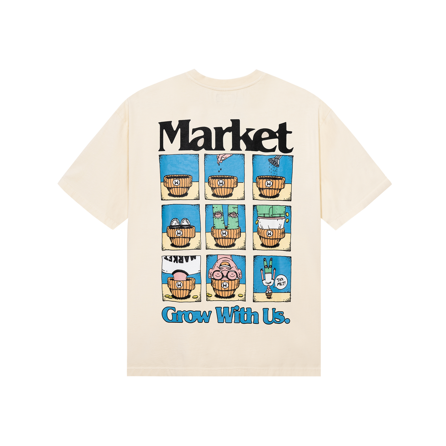 GROW WITH US T-SHIRT