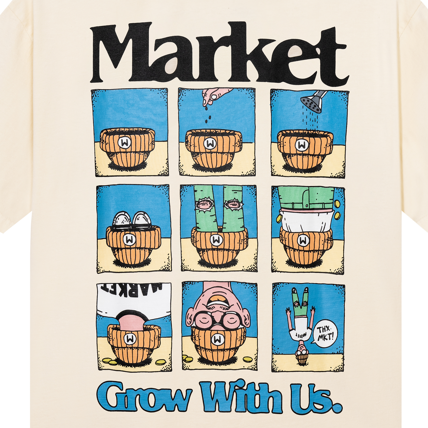 GROW WITH US T-SHIRT