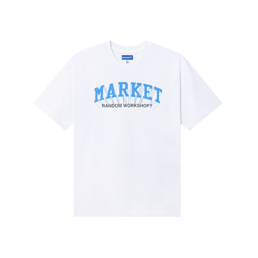 MARKET clothing brand SUPER MARKET T-SHIRT. Find more graphic tees, hats, hoodies and more at MarketStudios.com. Formally Chinatown Market.
