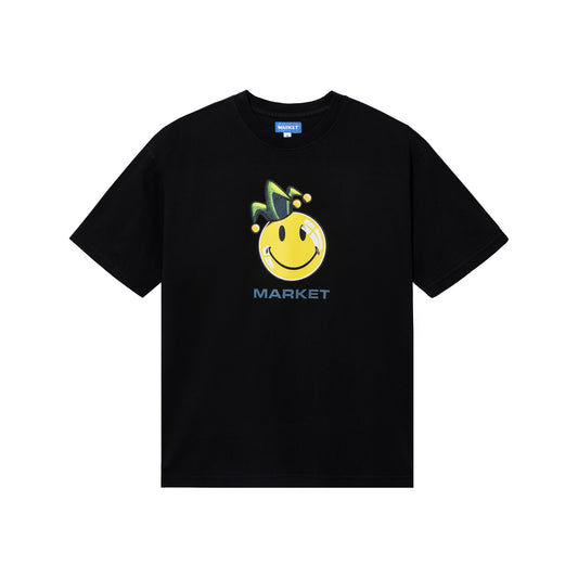 MARKET clothing brand SMILEY FOOL T-SHIRT. Find more graphic tees, hats, hoodies and more at MarketStudios.com. Formally Chinatown Market.