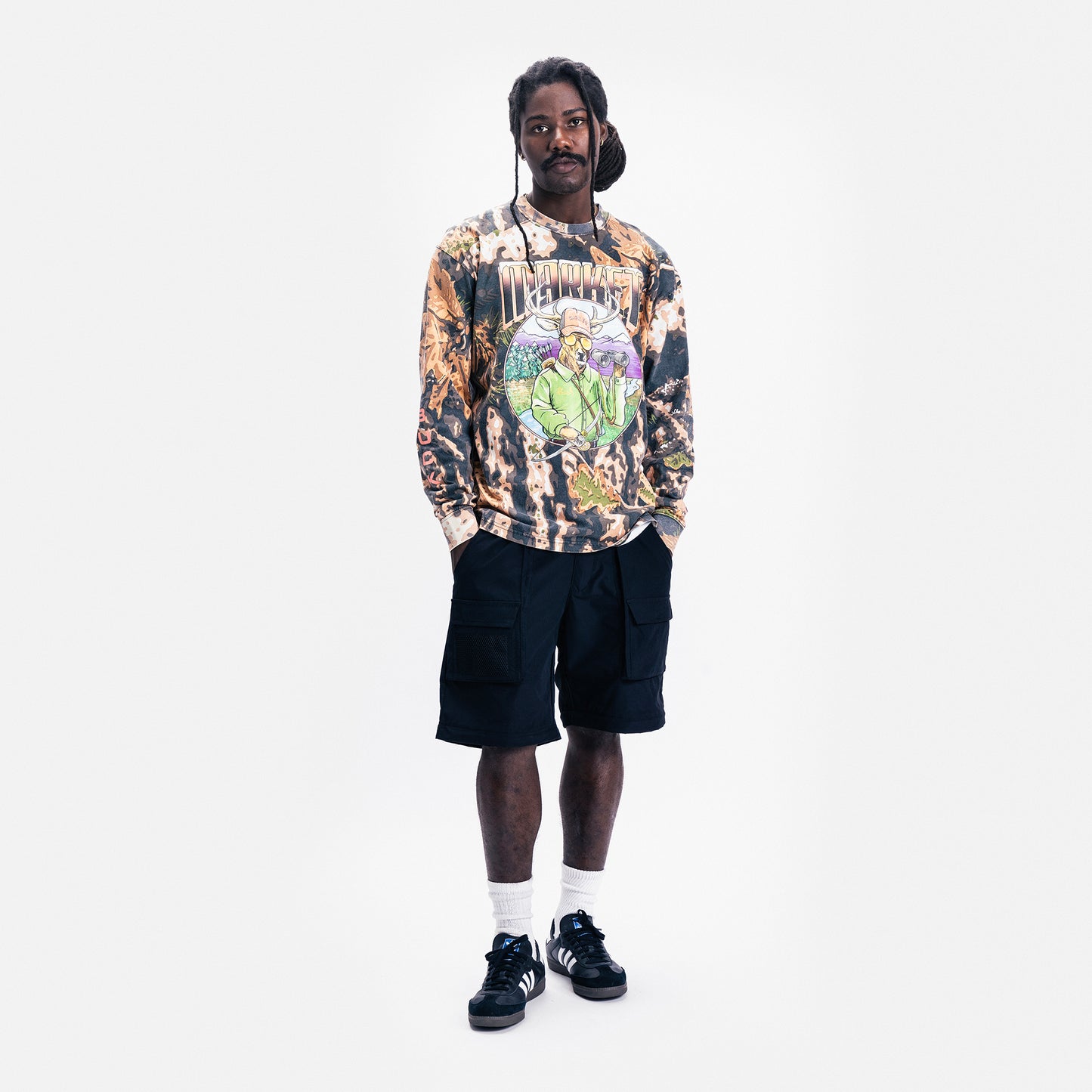 BIG BUCK HUNTER CAMO LS T-SHIRT