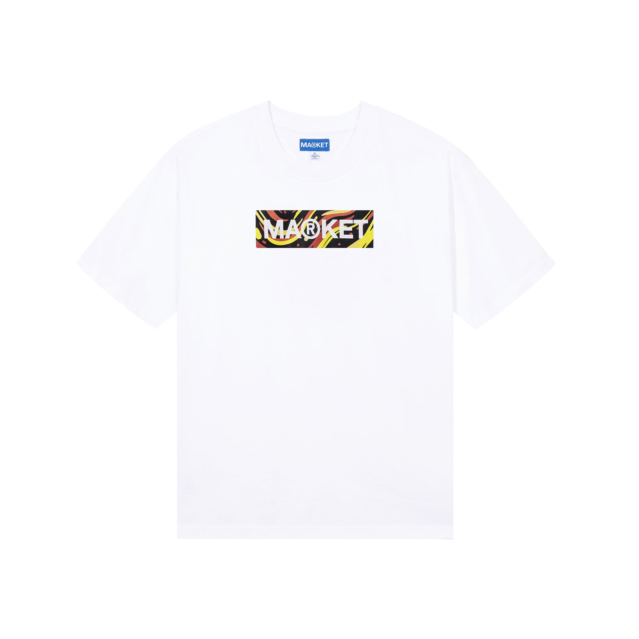 MARKET clothing brand BAR LOGO T-SHIRT. Find more graphic tees, hats, hoodies and more at MarketStudios.com. Formally Chinatown Market.