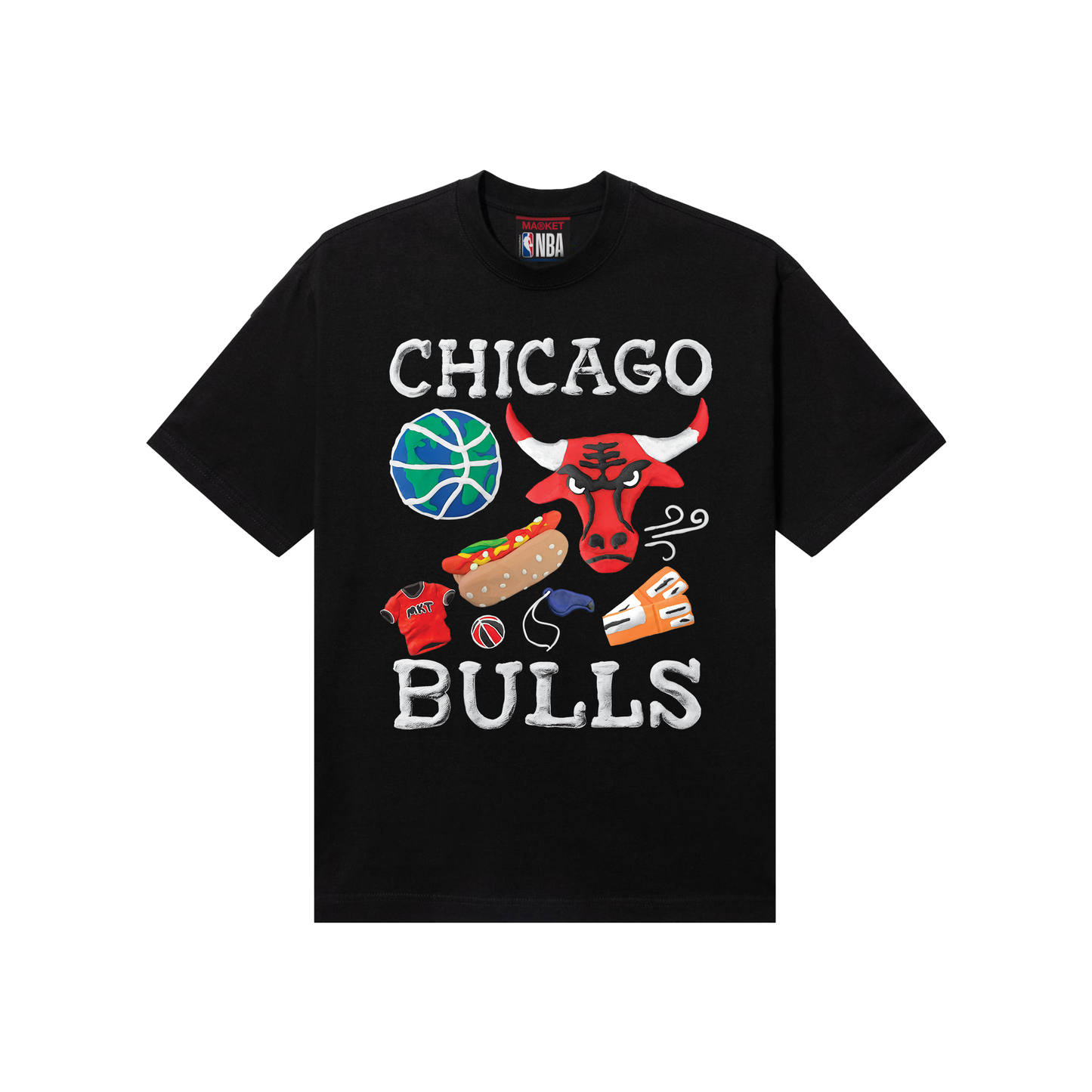 MARKET clothing brand MARKET BULLS T-SHIRT. Find more graphic tees, hats, hoodies and more at MarketStudios.com. Formally Chinatown Market.