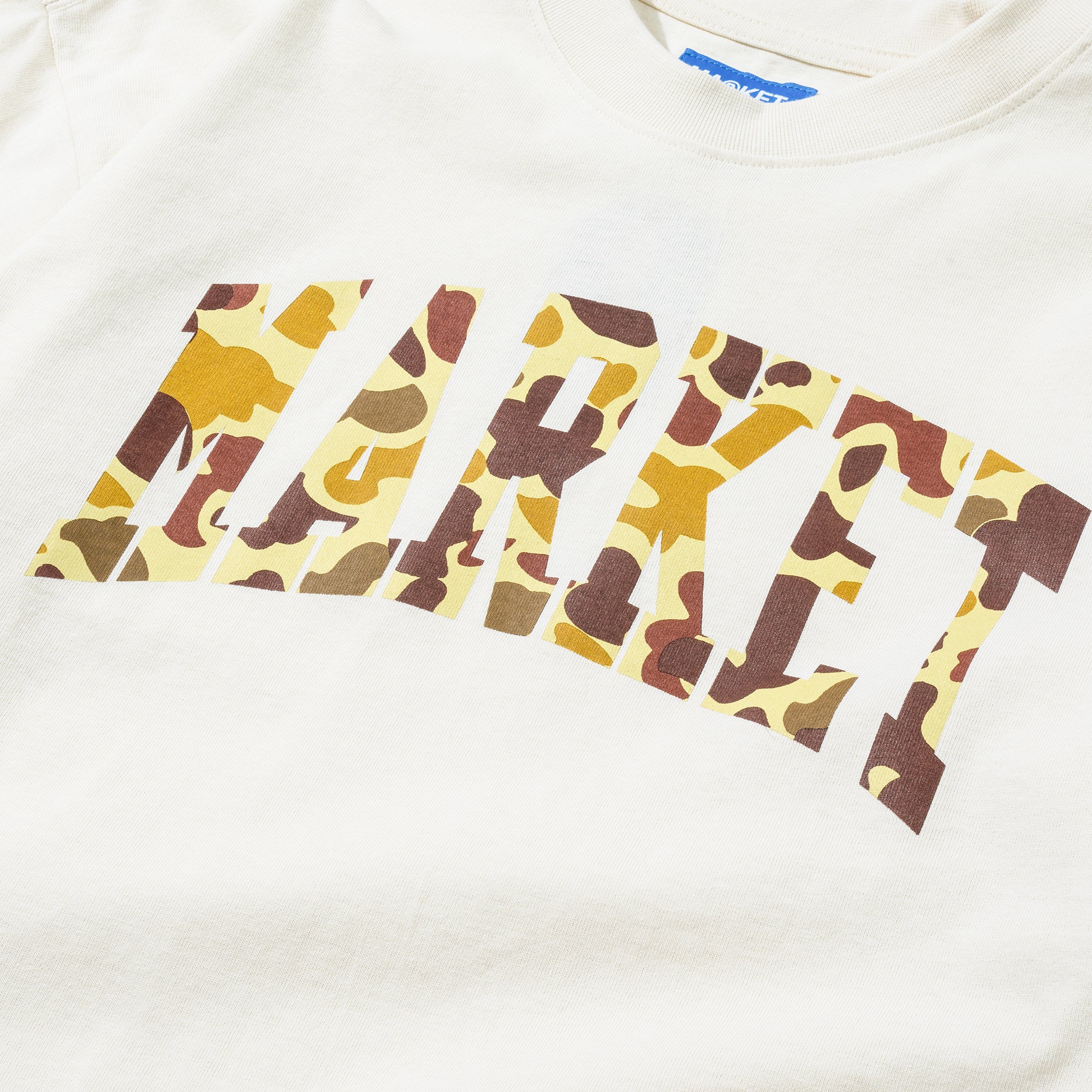 MARKET clothing brand DUCK CAMO ARC T-SHIRT. Find more graphic tees, hats, hoodies and more at MarketStudios.com. Formally Chinatown Market.