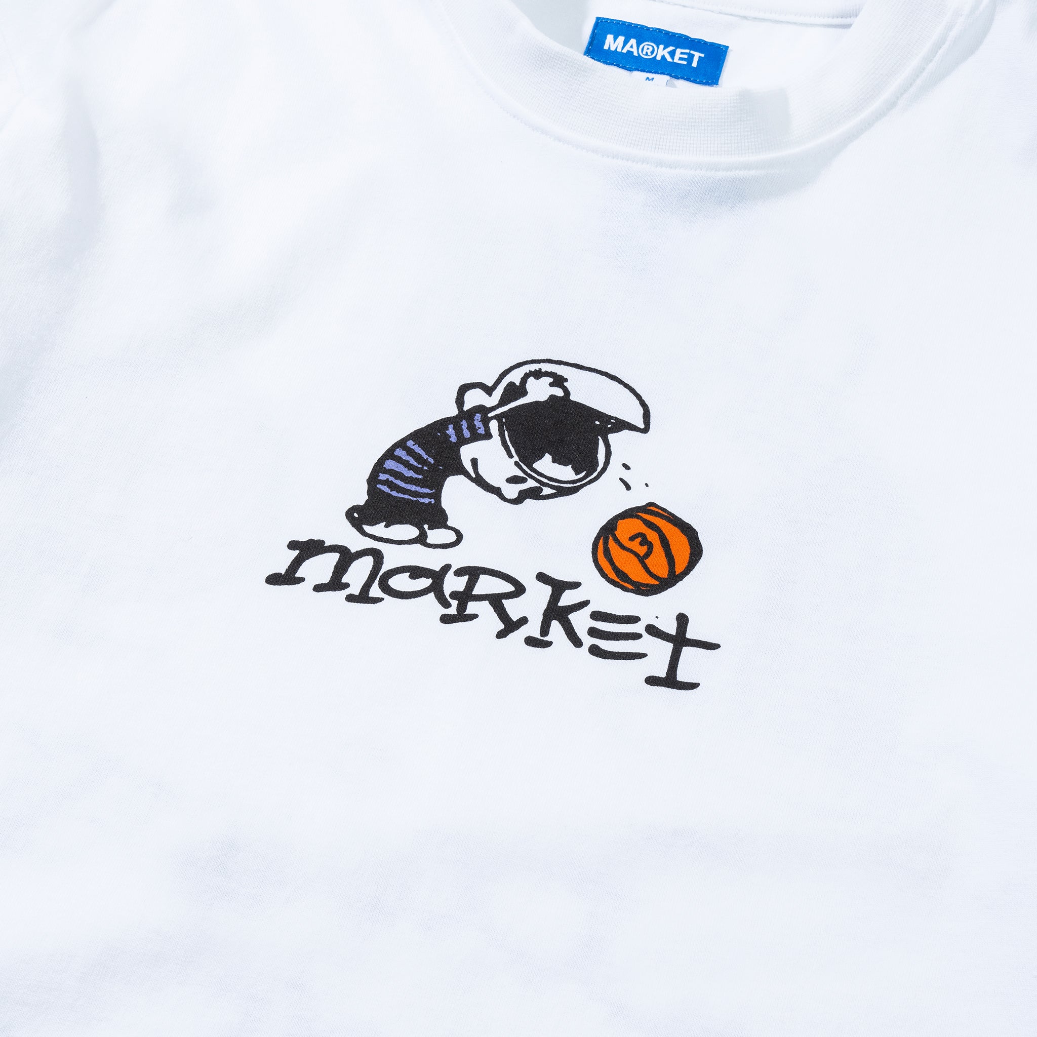 MARKET clothing brand BUSINESS AS USUAL T-SHIRT. Find more graphic tees, hats, hoodies and more at MarketStudios.com. Formally Chinatown Market.