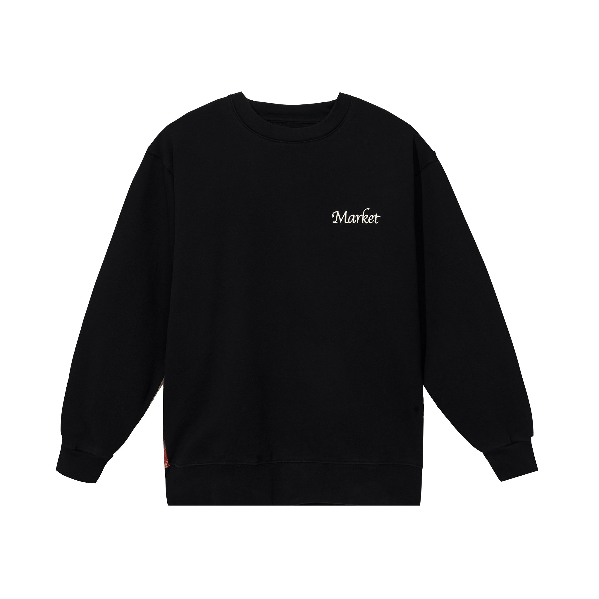 Heat loft quilted online crewneck sweatshirt