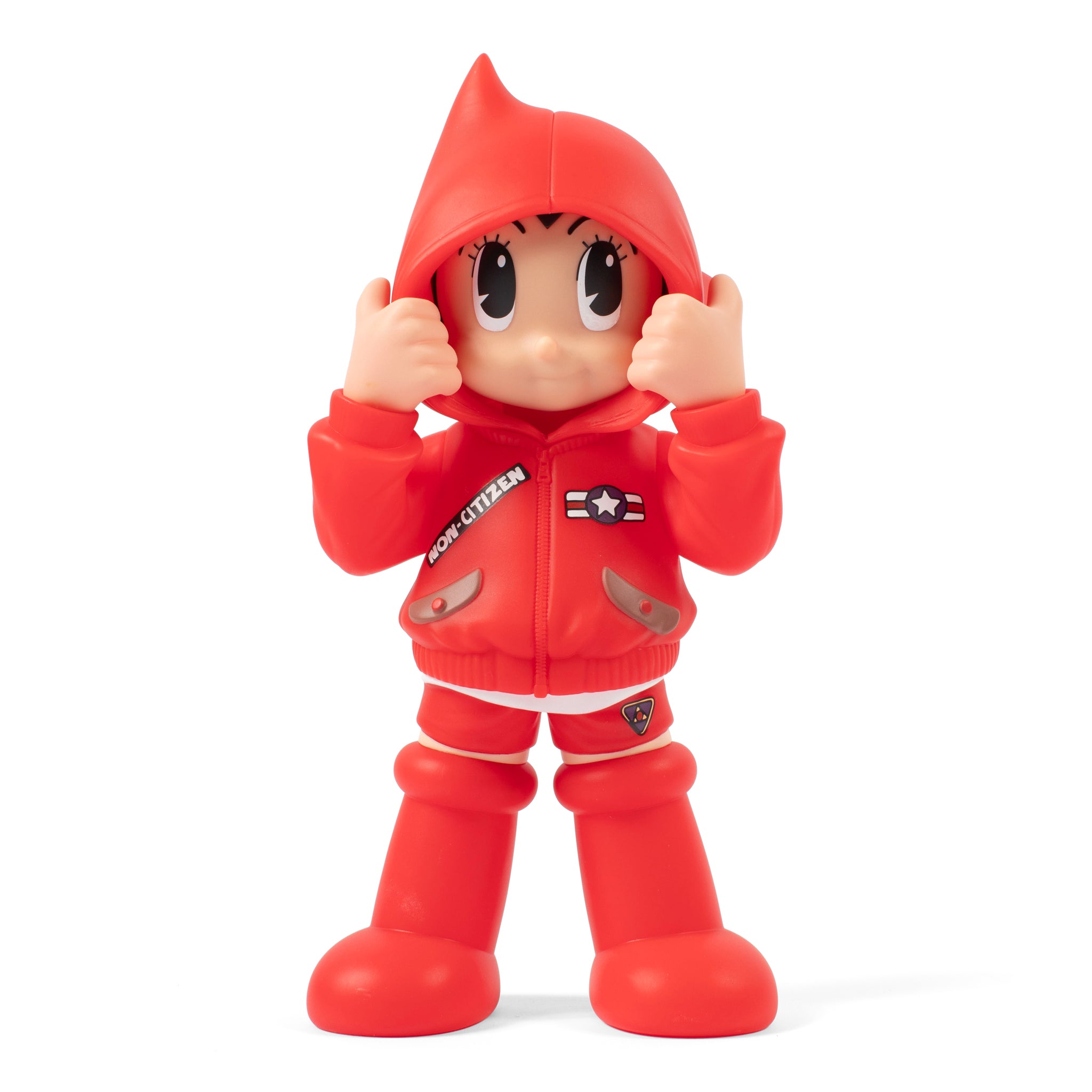 MARKET clothing brand SMILEY TOYQUBE ASTRO BOY HOODIE FIGURE. Find more homegoods and graphic tees at MarketStudios.com. Formally Chinatown Market.