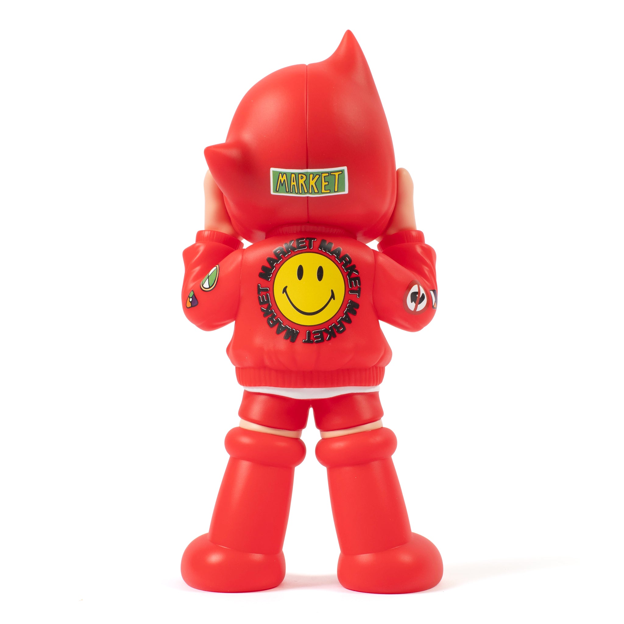MARKET clothing brand SMILEY TOYQUBE ASTRO BOY HOODIE FIGURE. Find more homegoods and graphic tees at MarketStudios.com. Formally Chinatown Market.